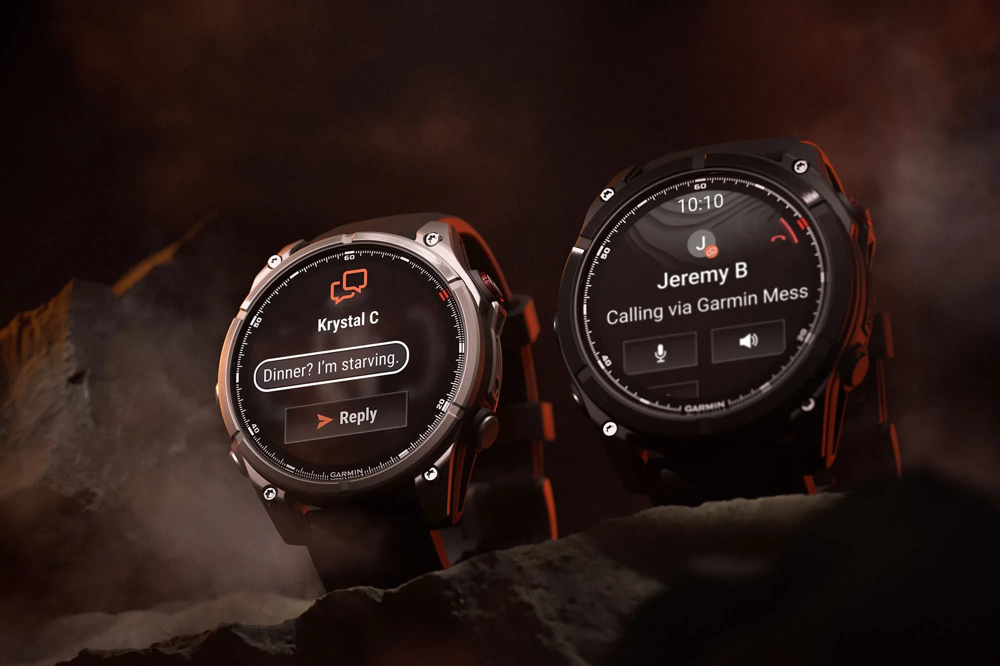 Garmin Fenix 8 Pro 47mm AMOLED Sapphire Carbon Gray DLC Titanium with Black/Pebble Gray Silicone Band