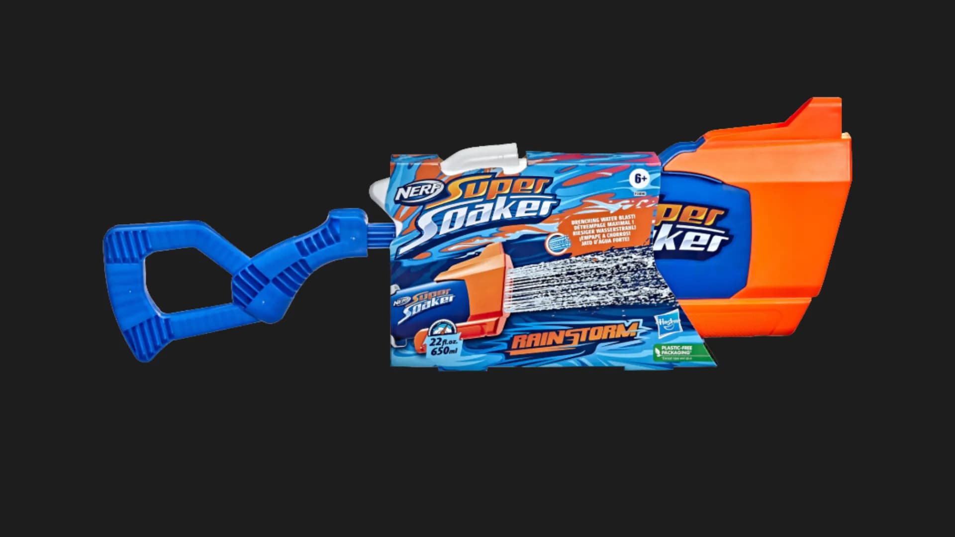 Водяной бластер Nerf Super Soaker Рэйншторм (F3890)