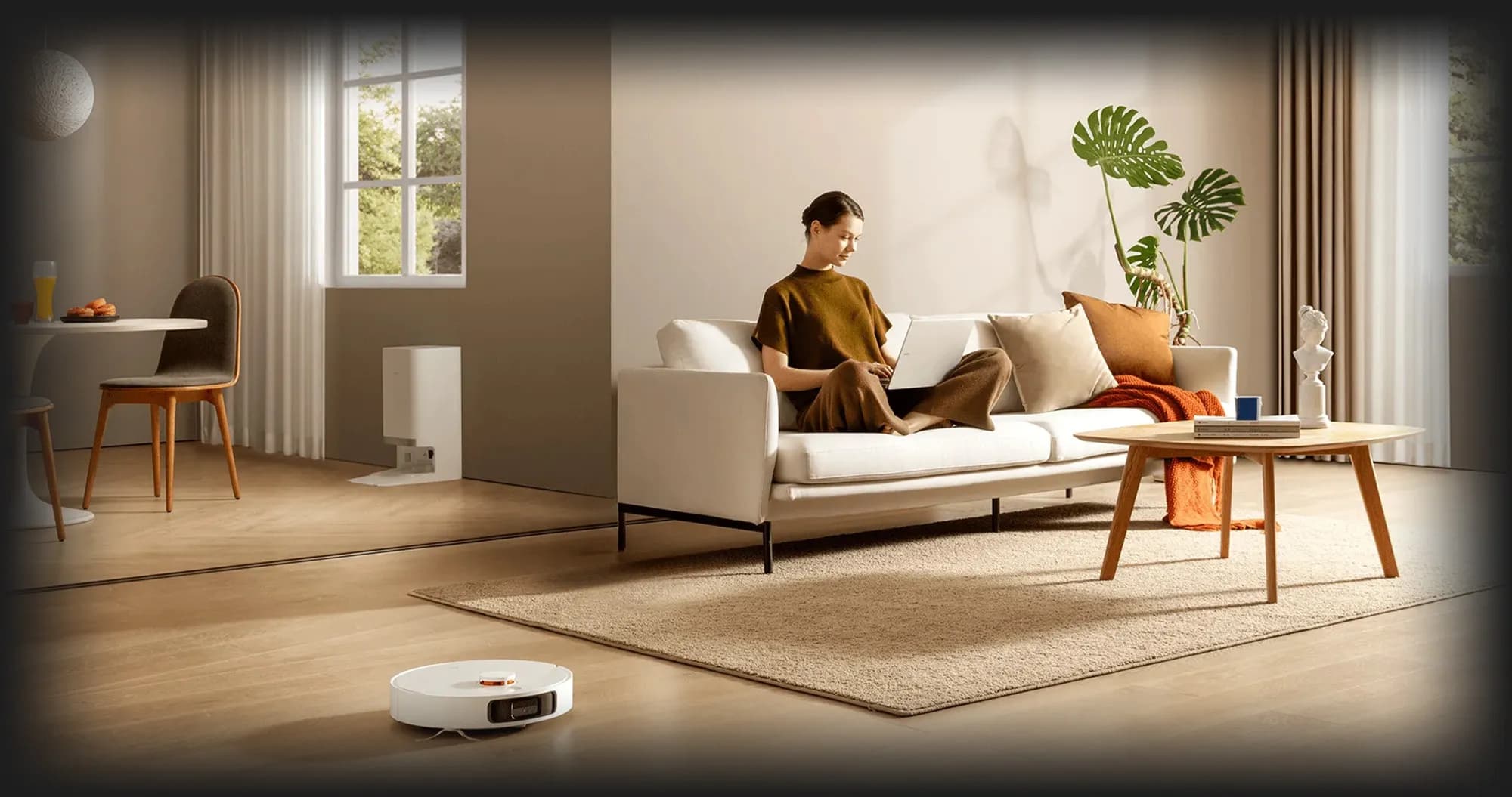 Робот-пылесос Xiaomi Robot Vacuum X20+ (White)