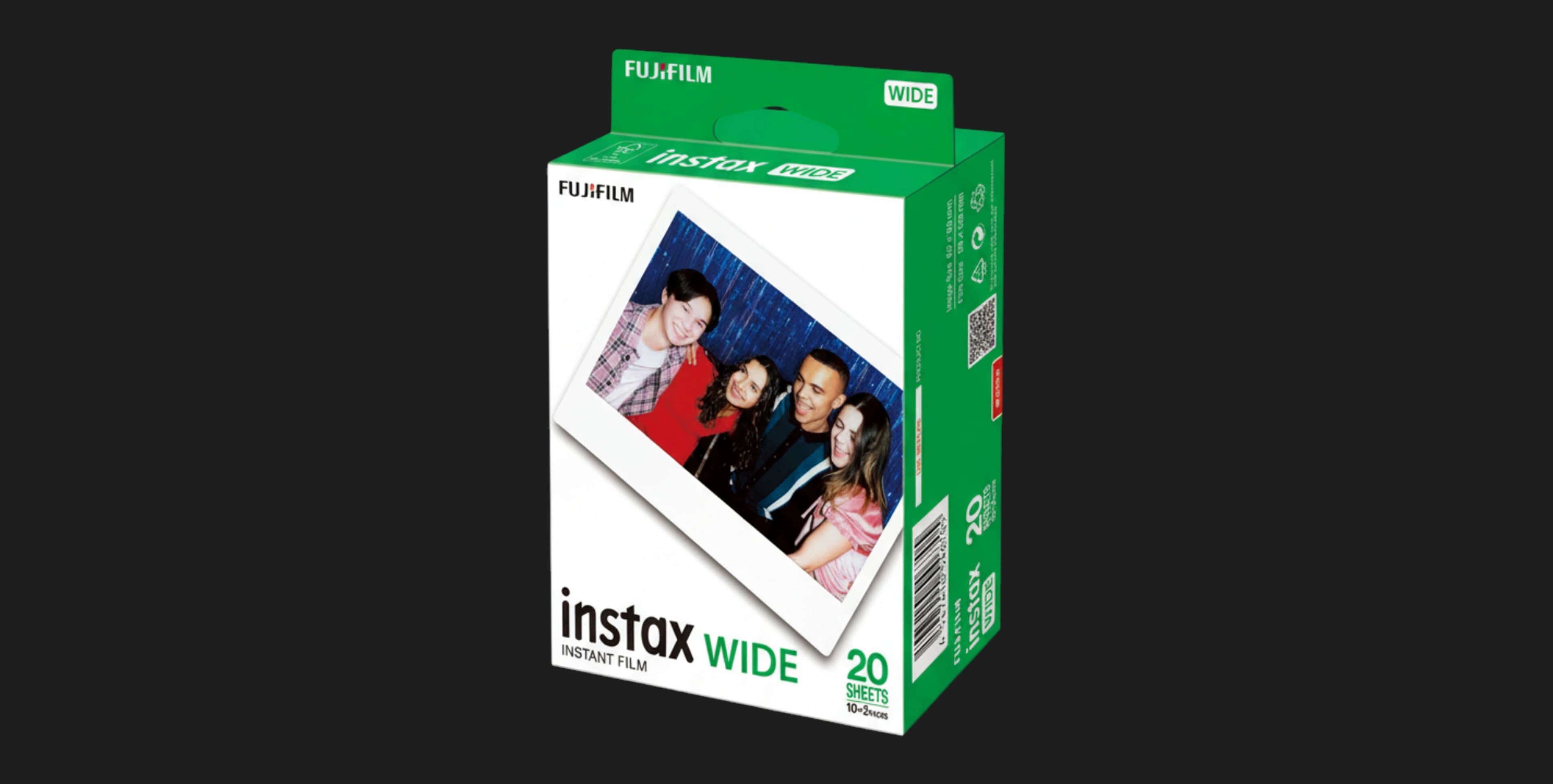 Фотобумага Fujifilm INSTAX WIDE GLOSSY (108х86мм 2х10шт)