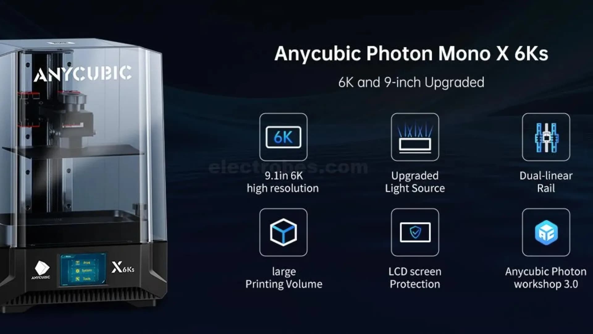 3D-принтер Anycubic Photon Mono X 6Ks (Black)