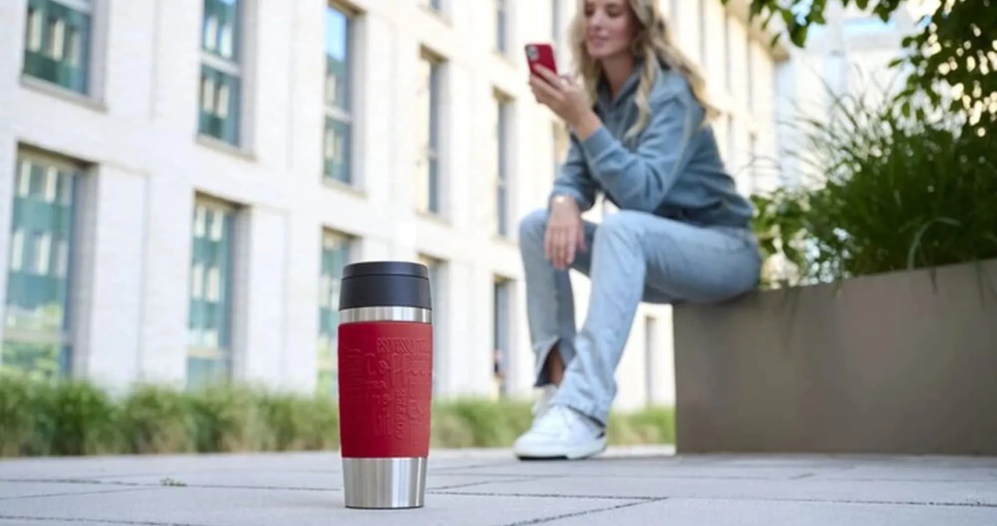 Термокружка Tefal N2020410 Travel Mug Classic Twist 0,36 (Red)