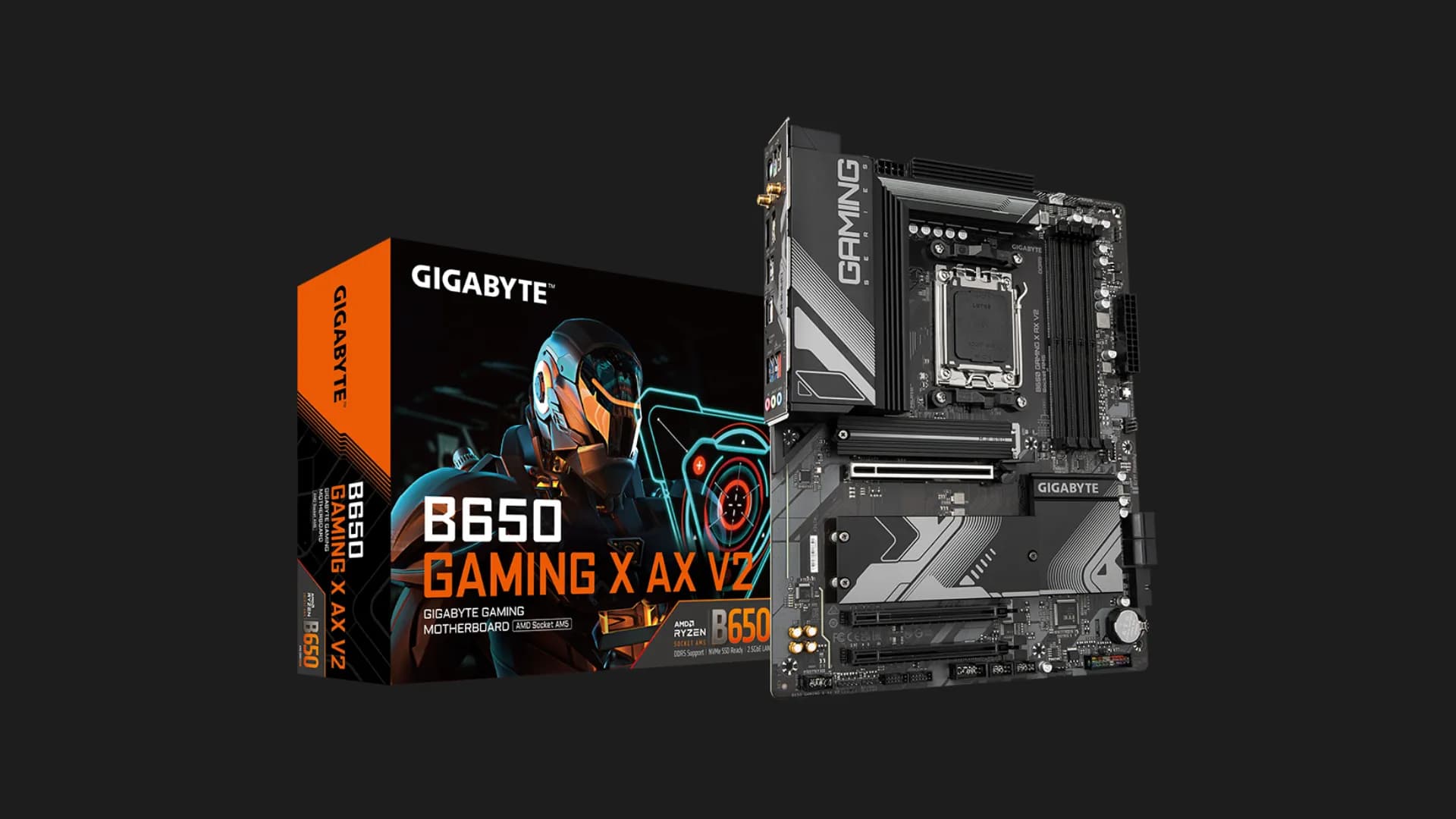 Материнская плата GIGABYTE B650 GAMING X AX V2 1.2 (B650 GAMING X AX V2 1.2)