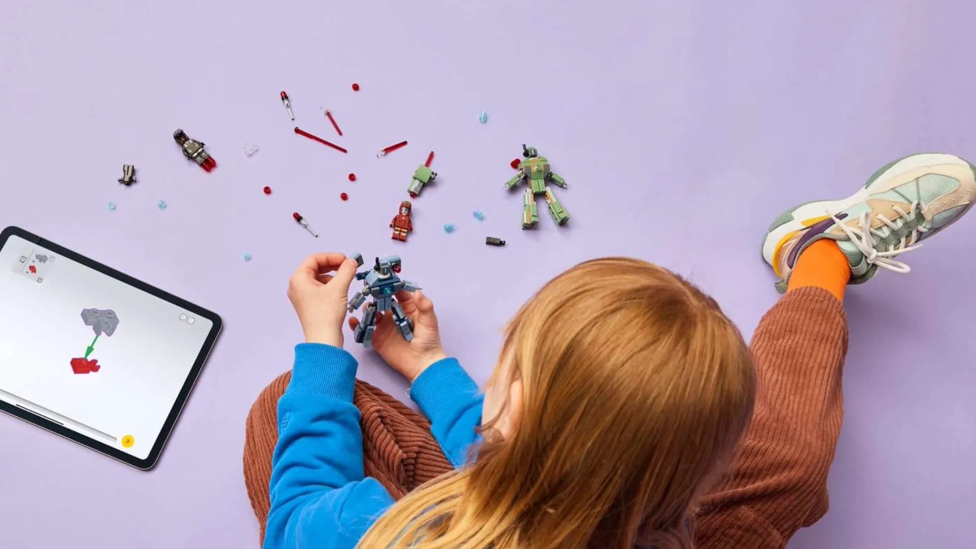 Конструктор LEGO Marvel Железный человек и Боевая Машина против Хаммер Дронов (76320)