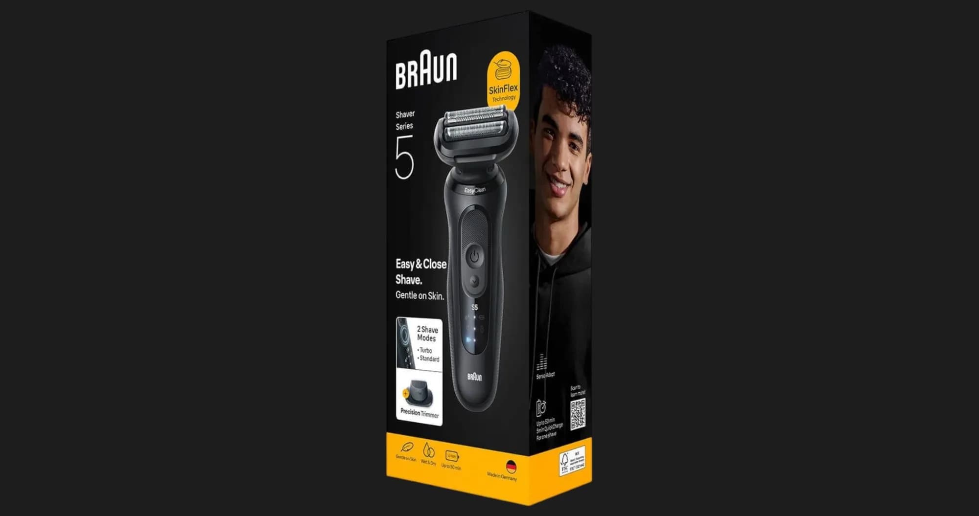 Электрическая бритва BRAUN Series 5 Wet&Dry (52-N1200s) (Black)
