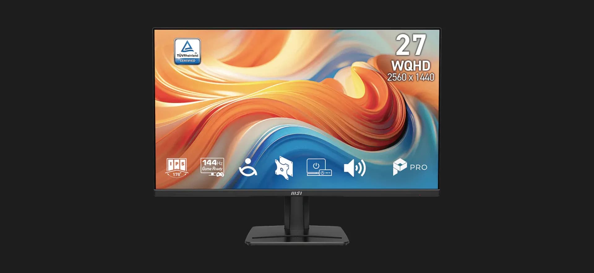Монитор MSI 27" PRO MP275Q E14 IPS 144Hz