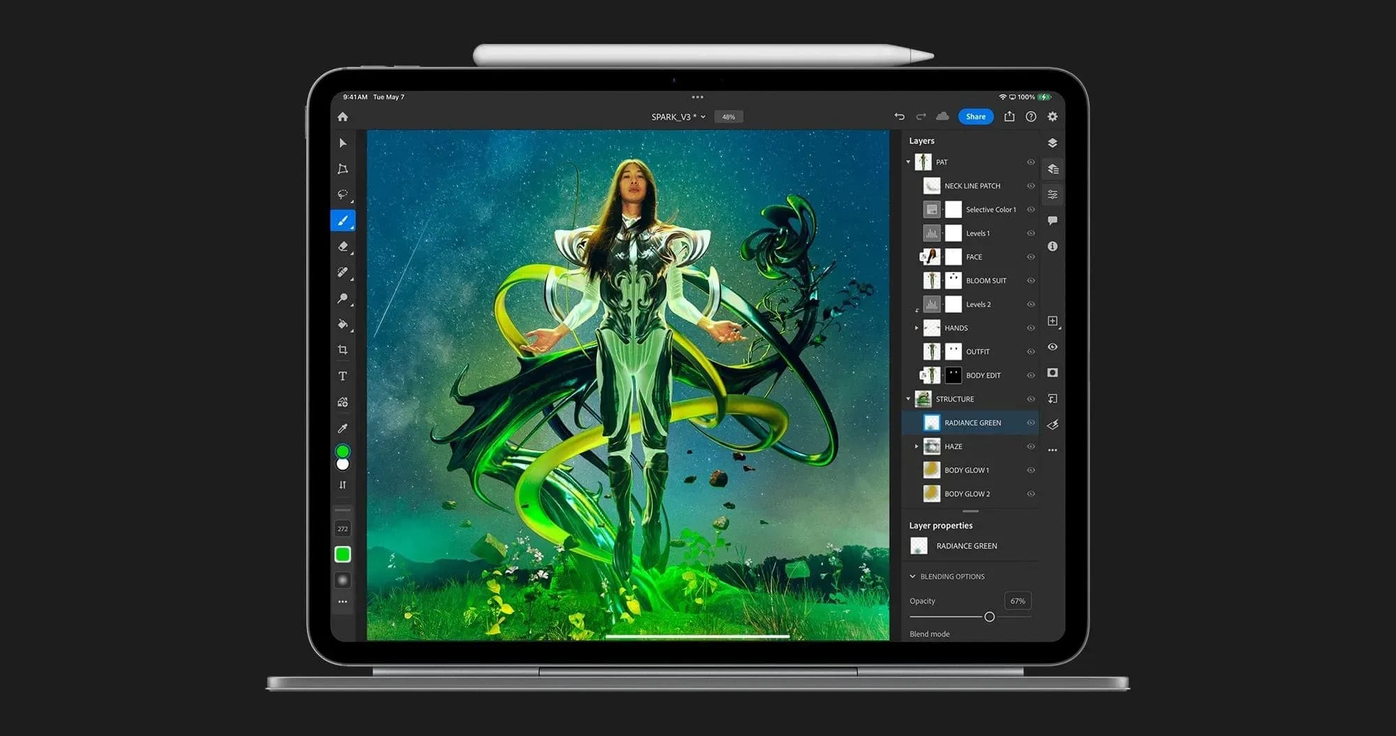 Apple iPad Pro 13 2024, 256GB, Silver, Wi-Fi + LTE (M4) (MVXT3)
