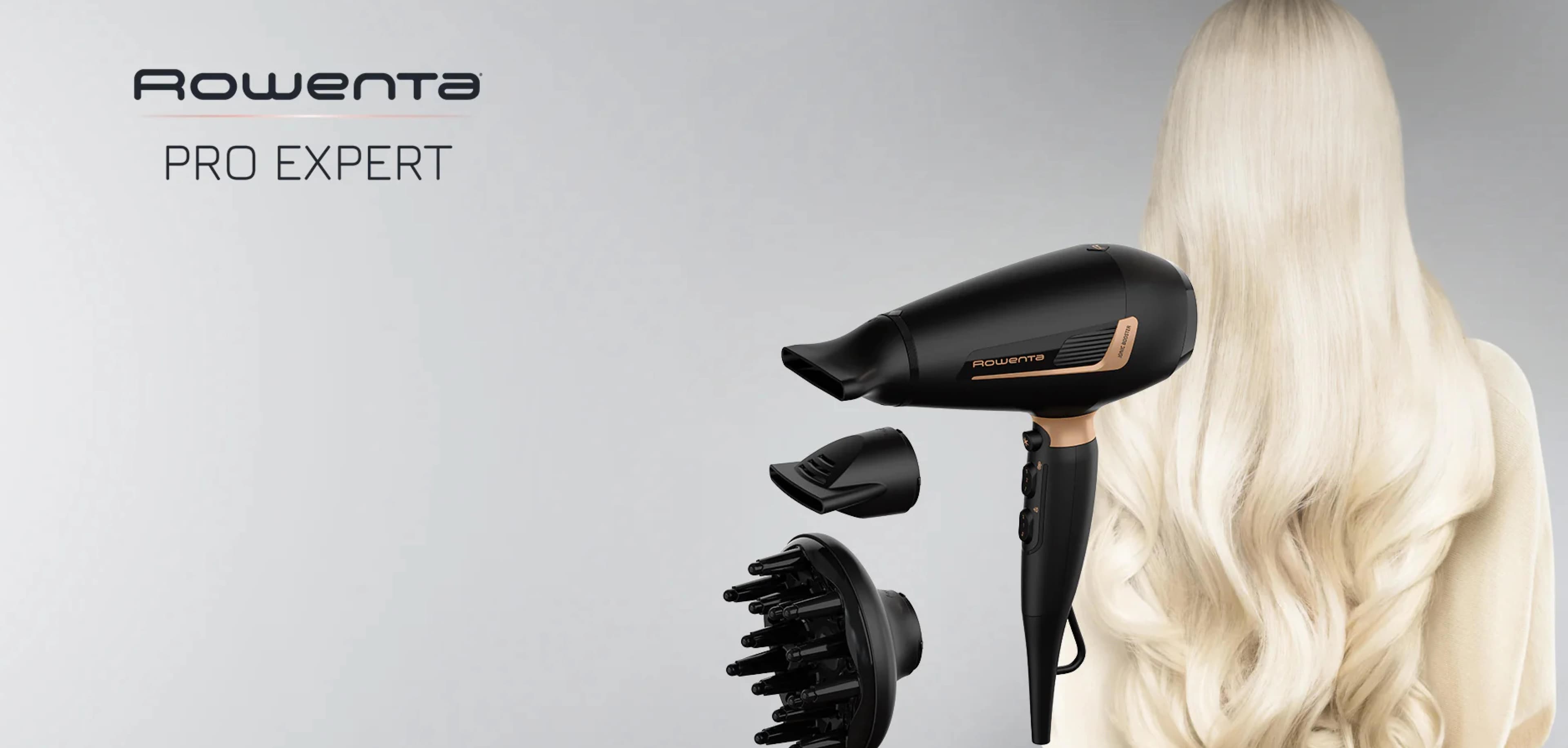Фен Rowenta Pro Expert (Black/Gold)