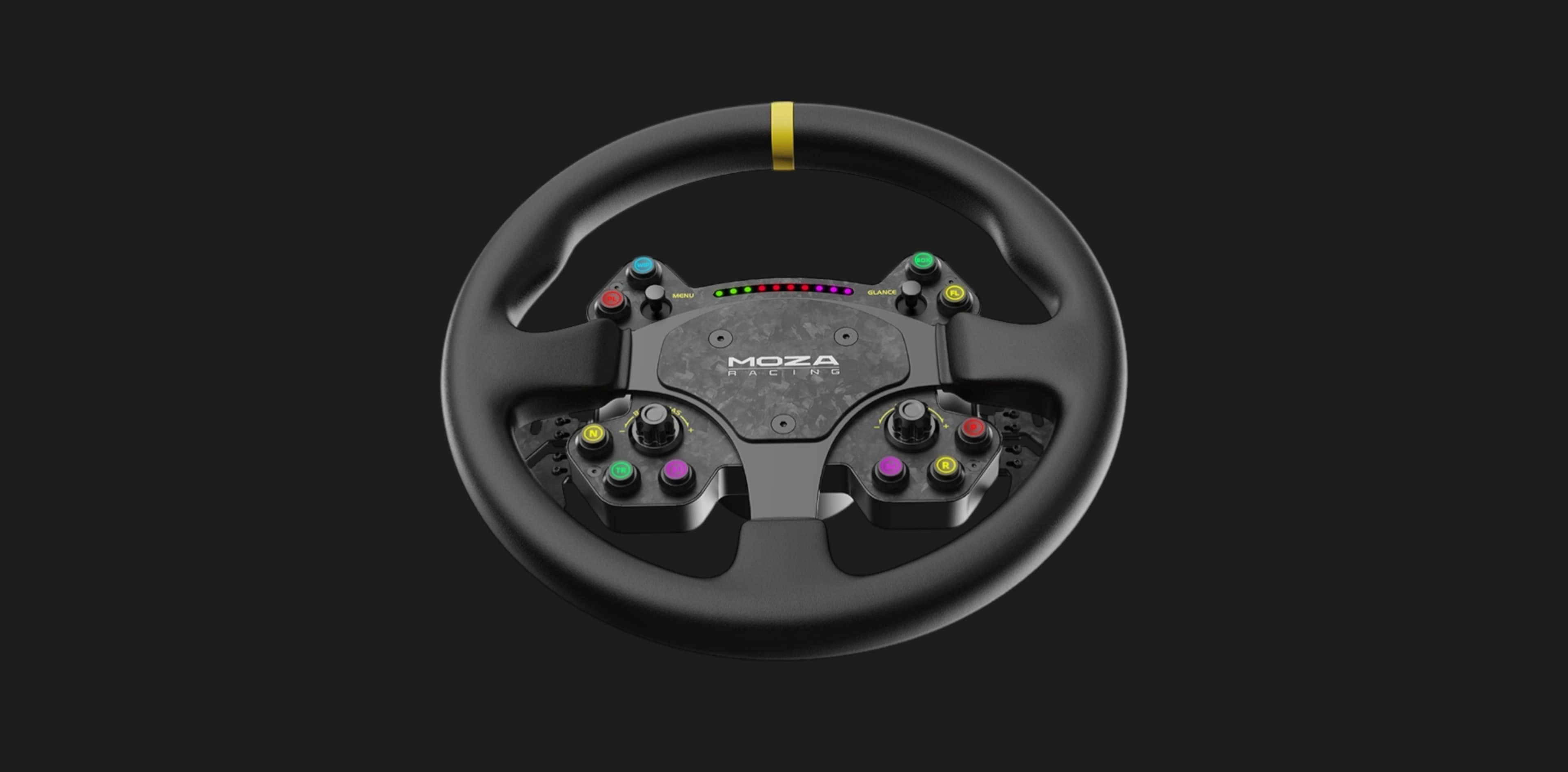 Руль Moza Racing RS V2 Steering PC (Black) (UA)