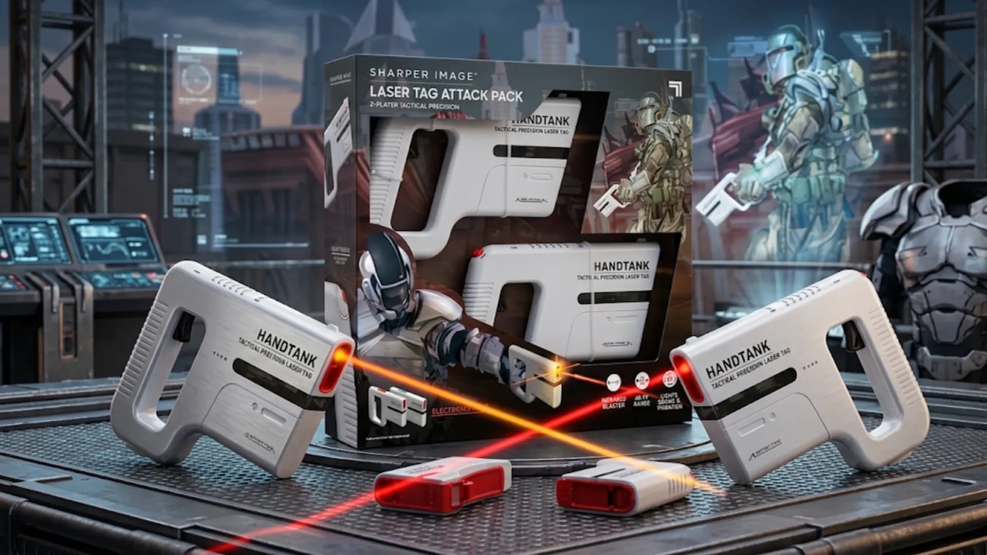 Игровой набор Sharper Image для лазерных боев Laser Tag Attack Pack (1214013111)