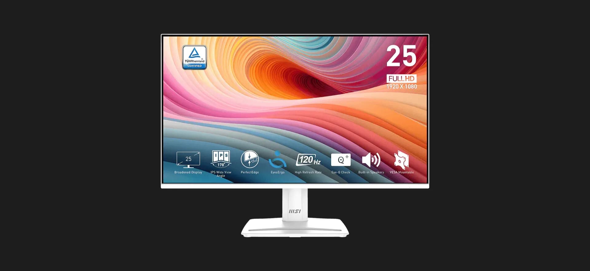 Монитор MSI 24.5" PRO MP251W E2 IPS 120Hz (UA)