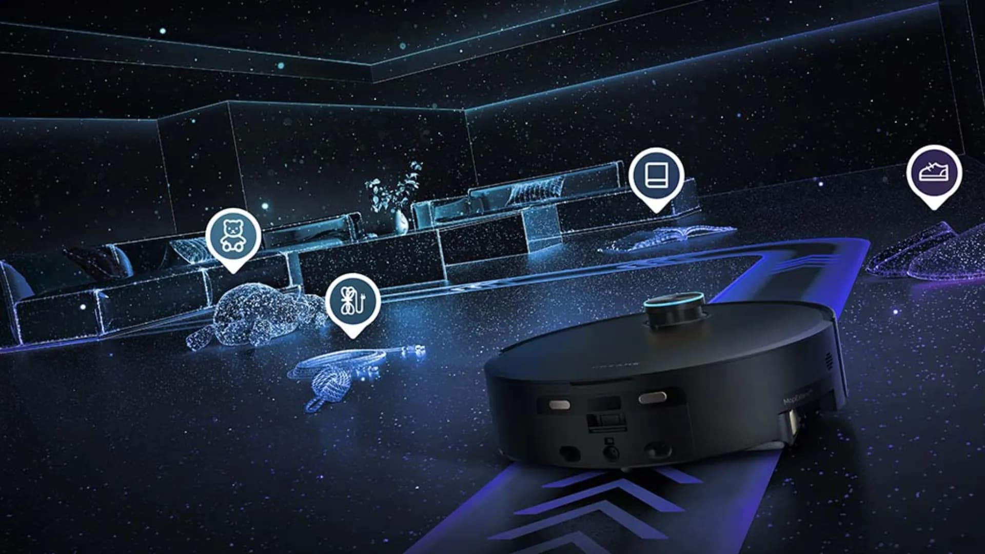 Робот-пылесос Dreame Aqua 10 Ultra Track (Black)