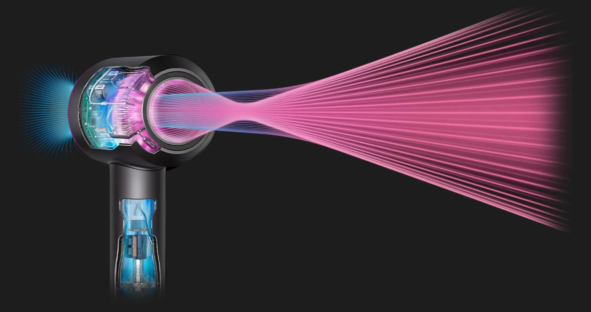 Фен для волос Dyson Supersonic Nural (Velvet Red/Gold) (594823-01)