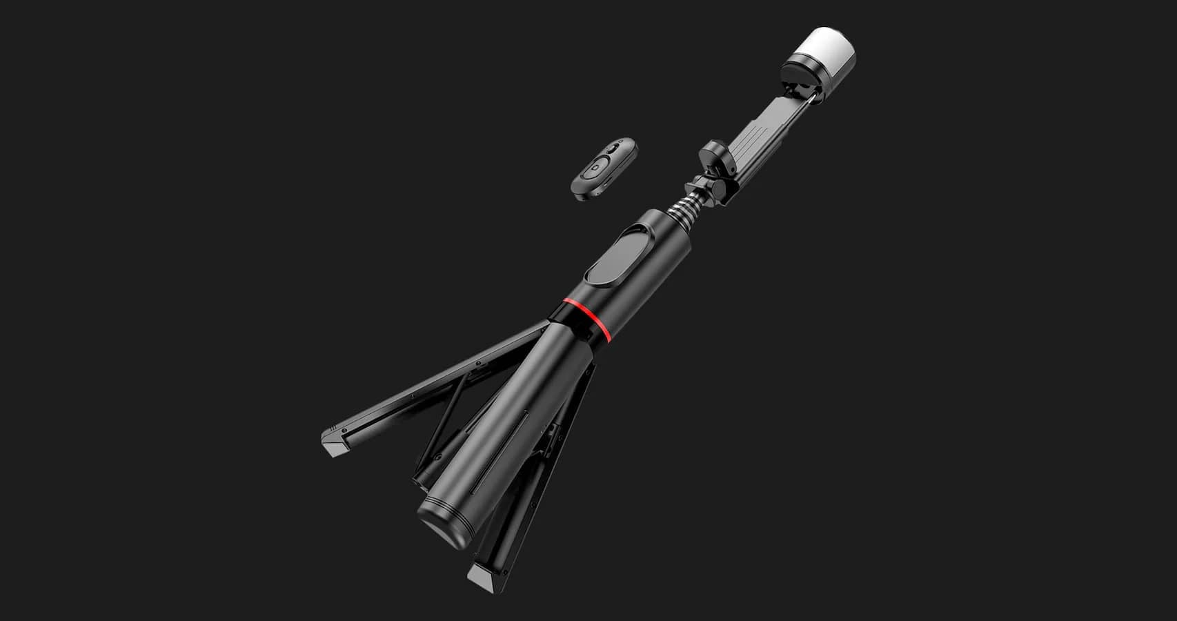 Селфи-палка WiWU Wi-SE003 Film Selfie Stick (Black)