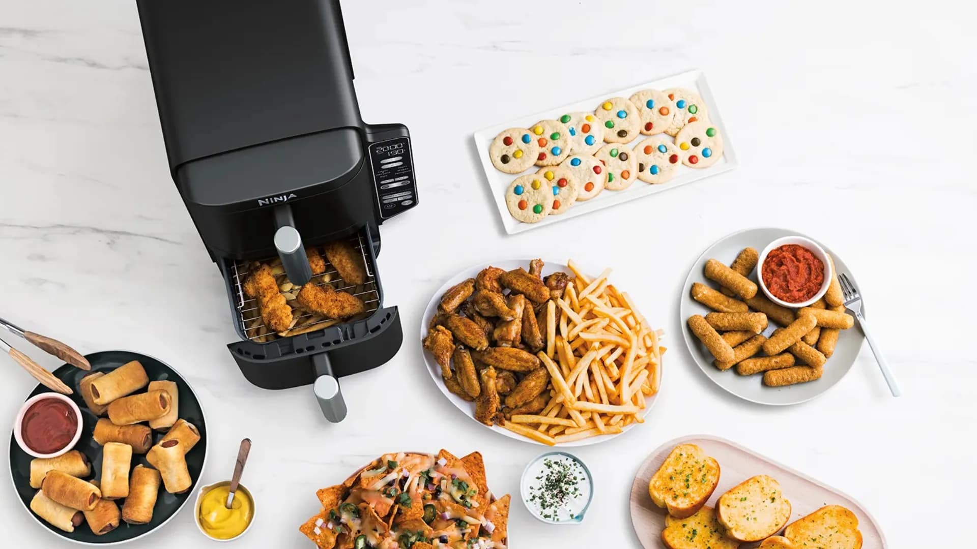 Мультипечь Ninja Double Stack 2-Level Air Fryer SL300EU
