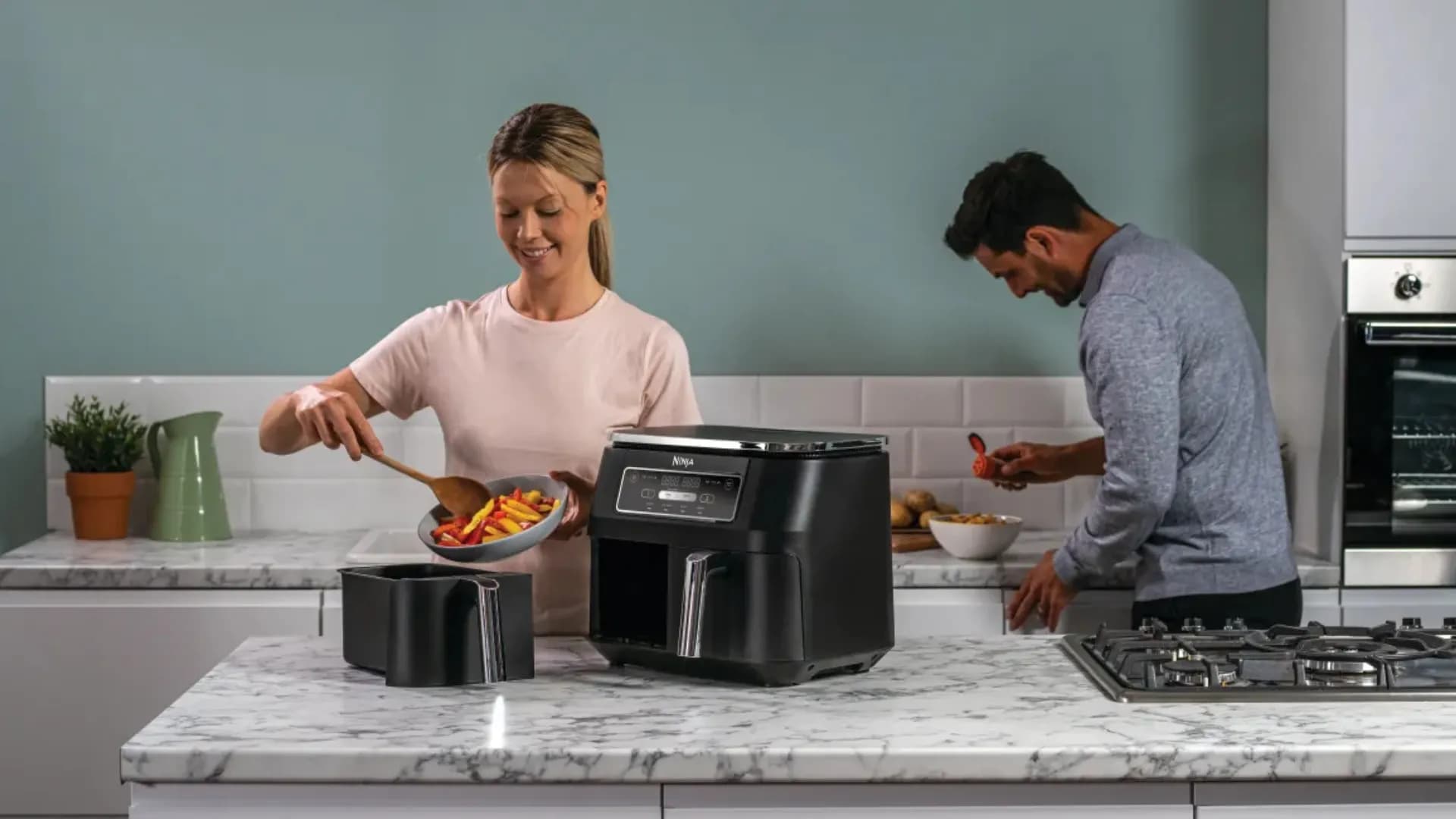 Мультипечь Ninja Air Fryer Dual zone AF200EU