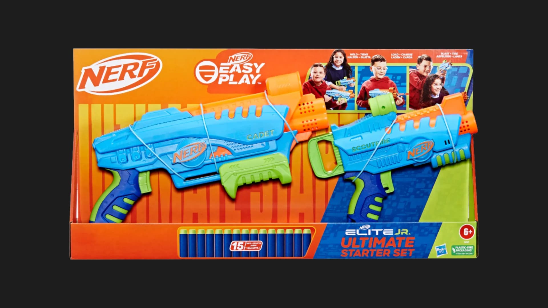 Набор бластеров Nerf Elite junior Ultimate Starter (F6369)