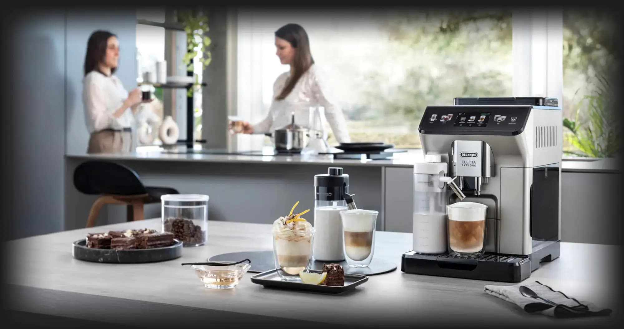 Кофемашина Delonghi Eletta Explore (Gray)