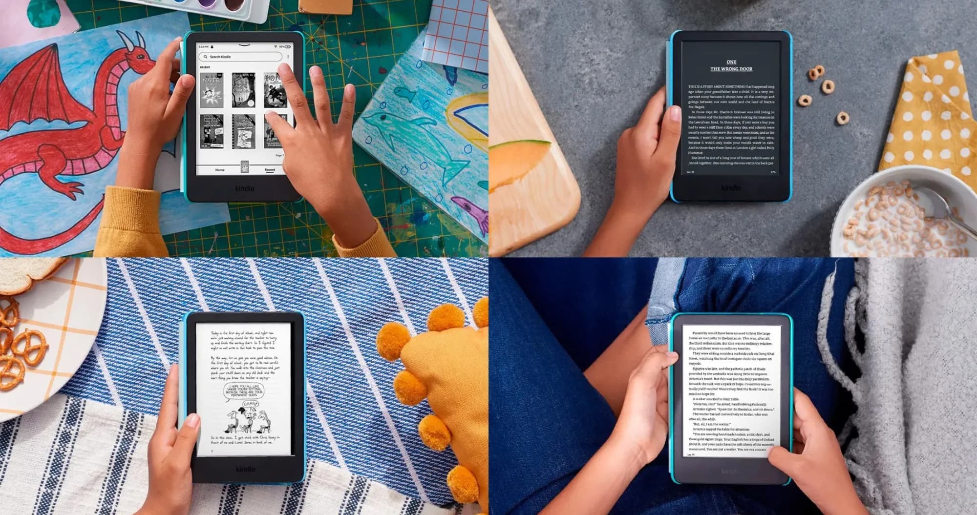 Электронная книга Amazon Kindle Kids 11th Gen (2022) (Ocean Explorer) (Standard)