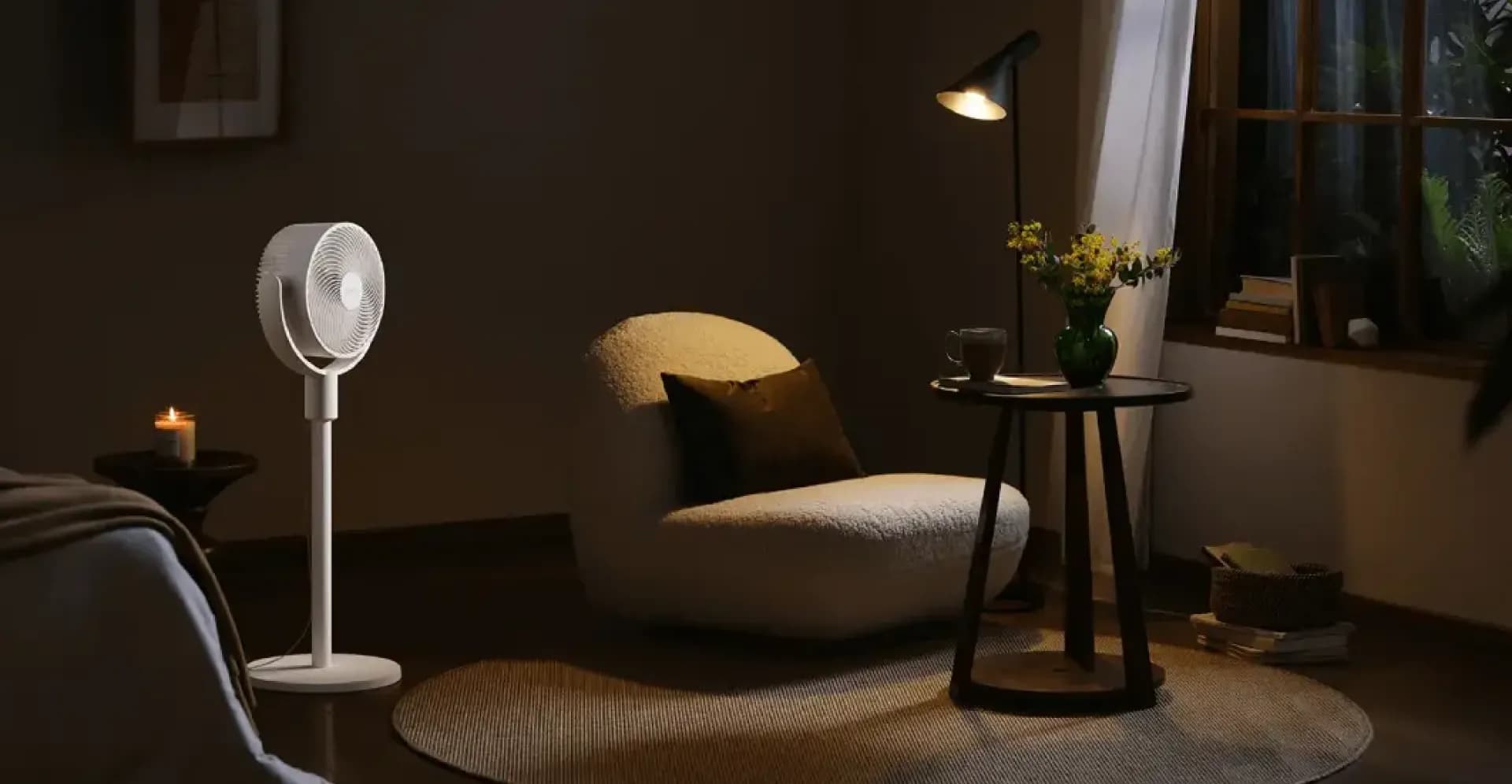 Вентилятор Xiaomi Smart Standing Air Circulation Fan (1190591) (White)