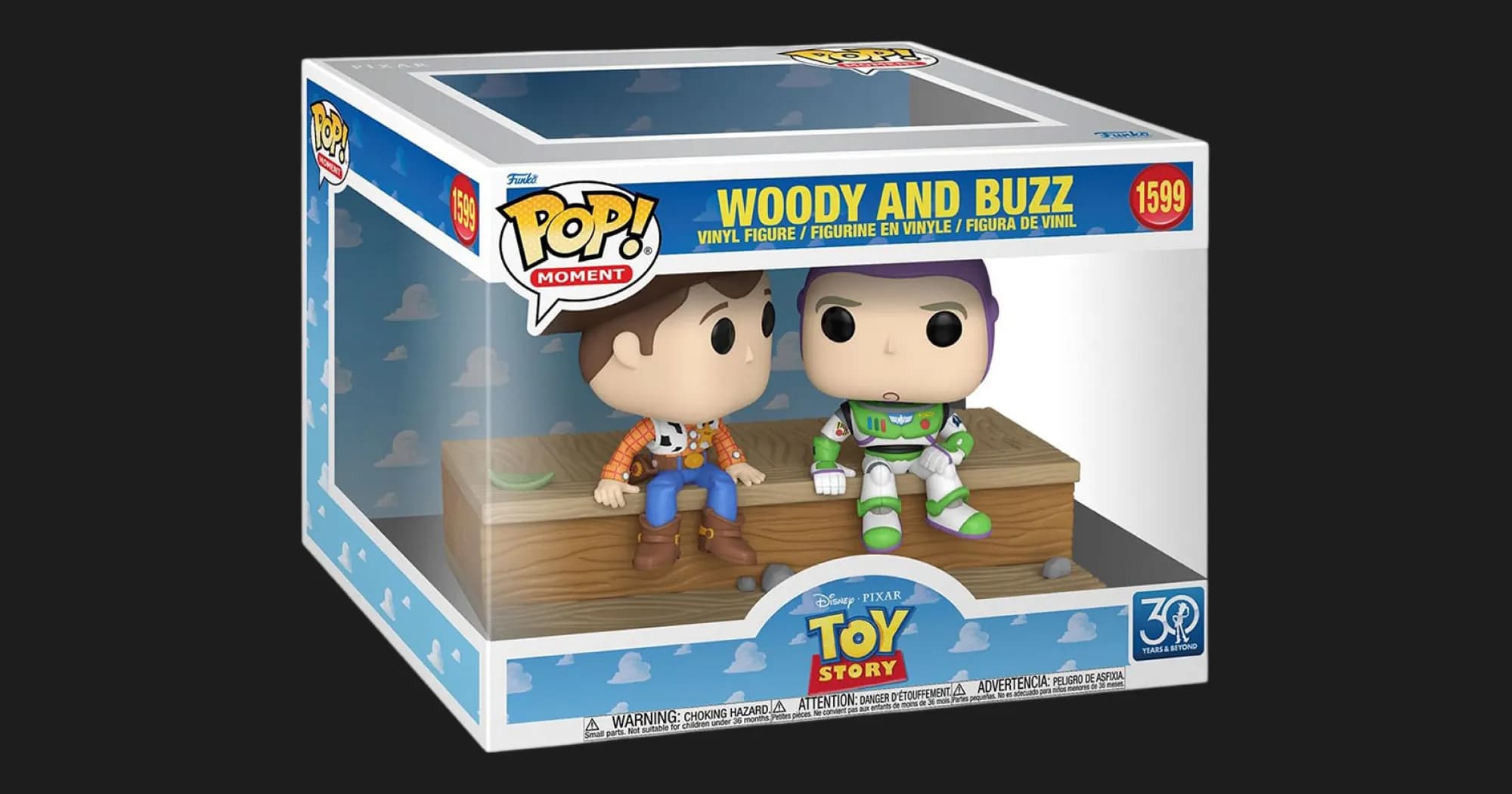 Набор фигурок Funko Pop! серии История игрушек: 30-летие — Вуди и Базз (88466)
