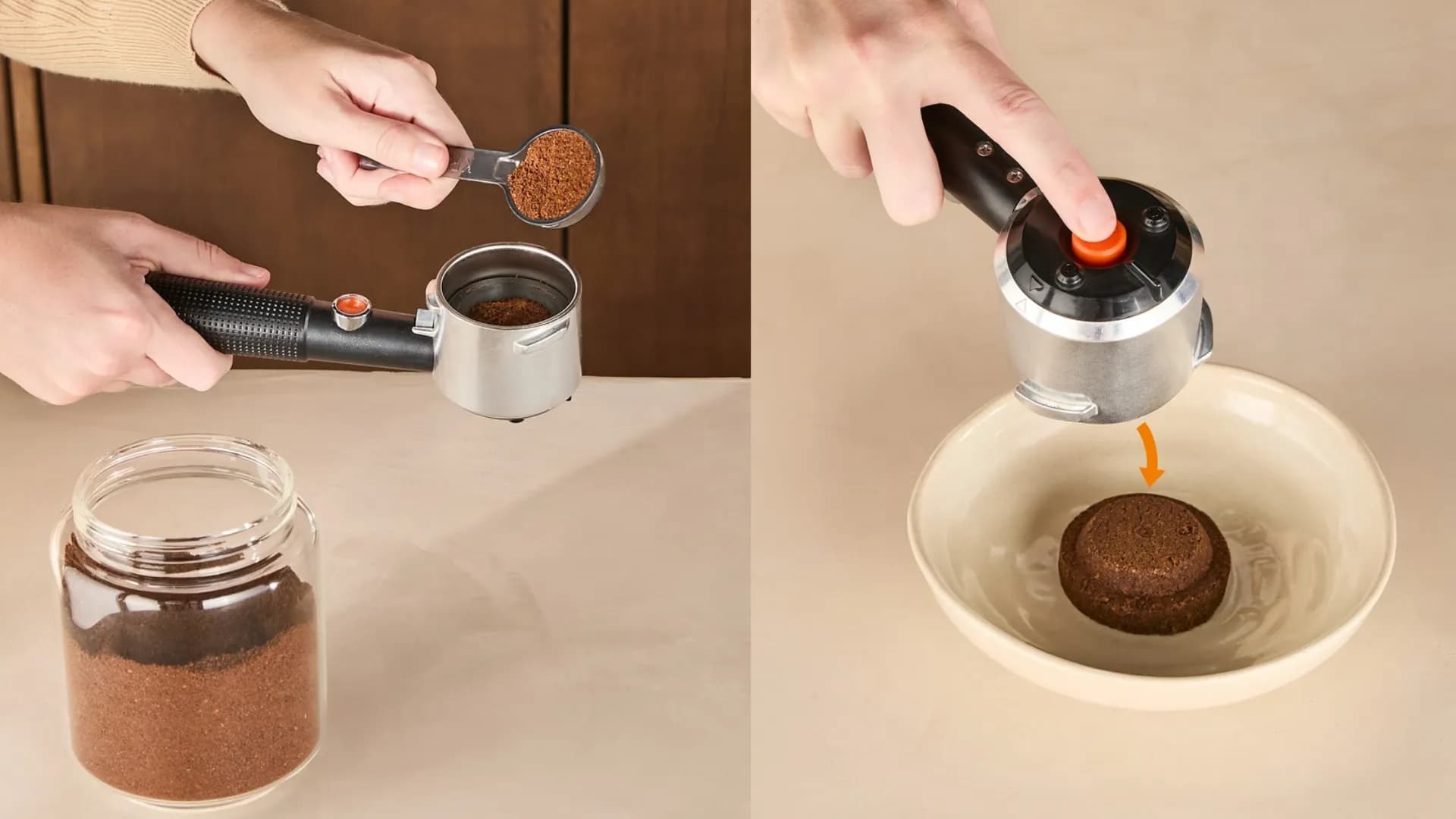 Рожковая кофеварка Krups Virtuoso+ Tamping System XP499EE0 (Stainless Steel)