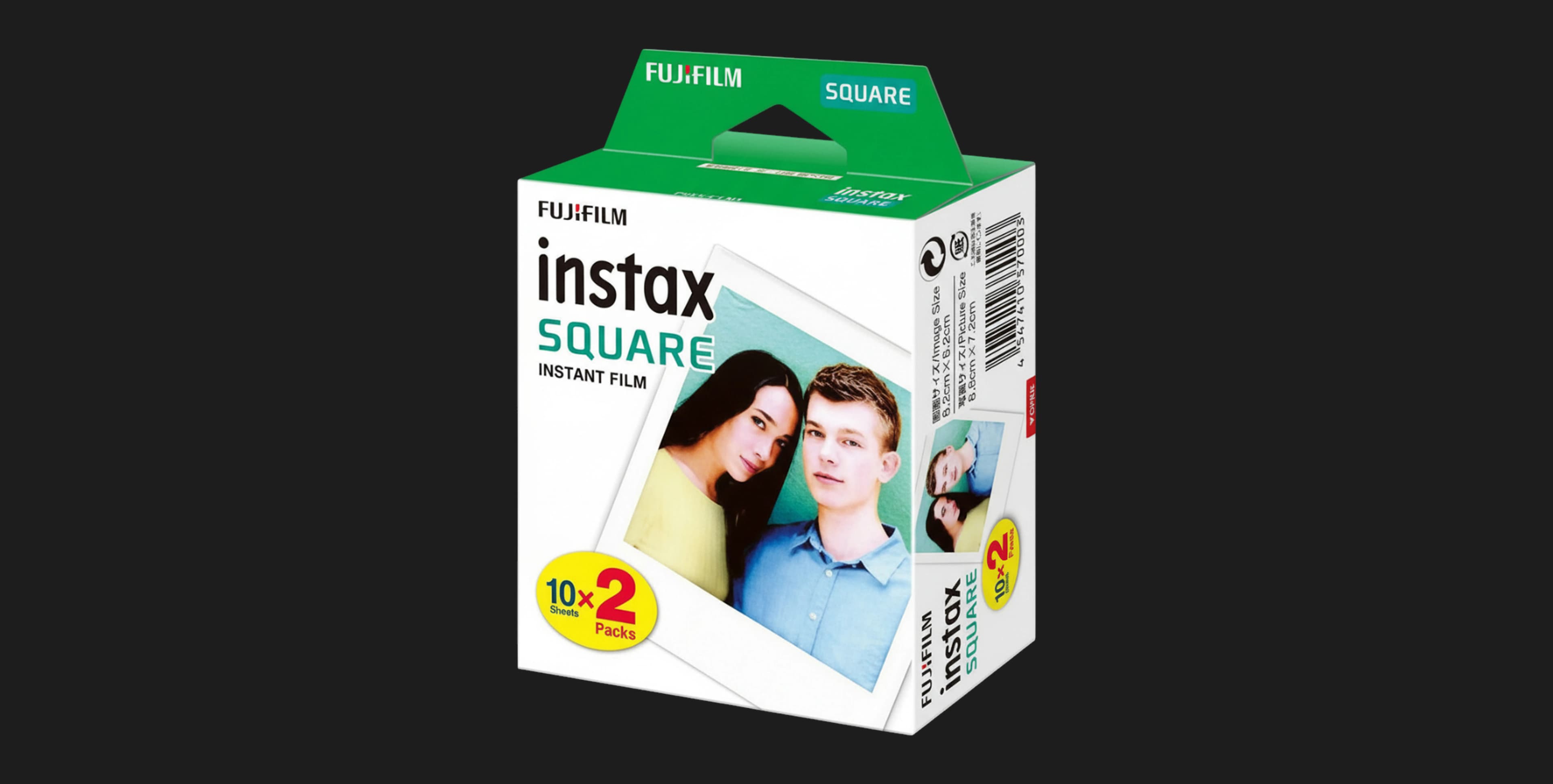 Фотобумага Fujifilm COLORFILM INSTAX SQUARE (86х72мм 2х10шт)