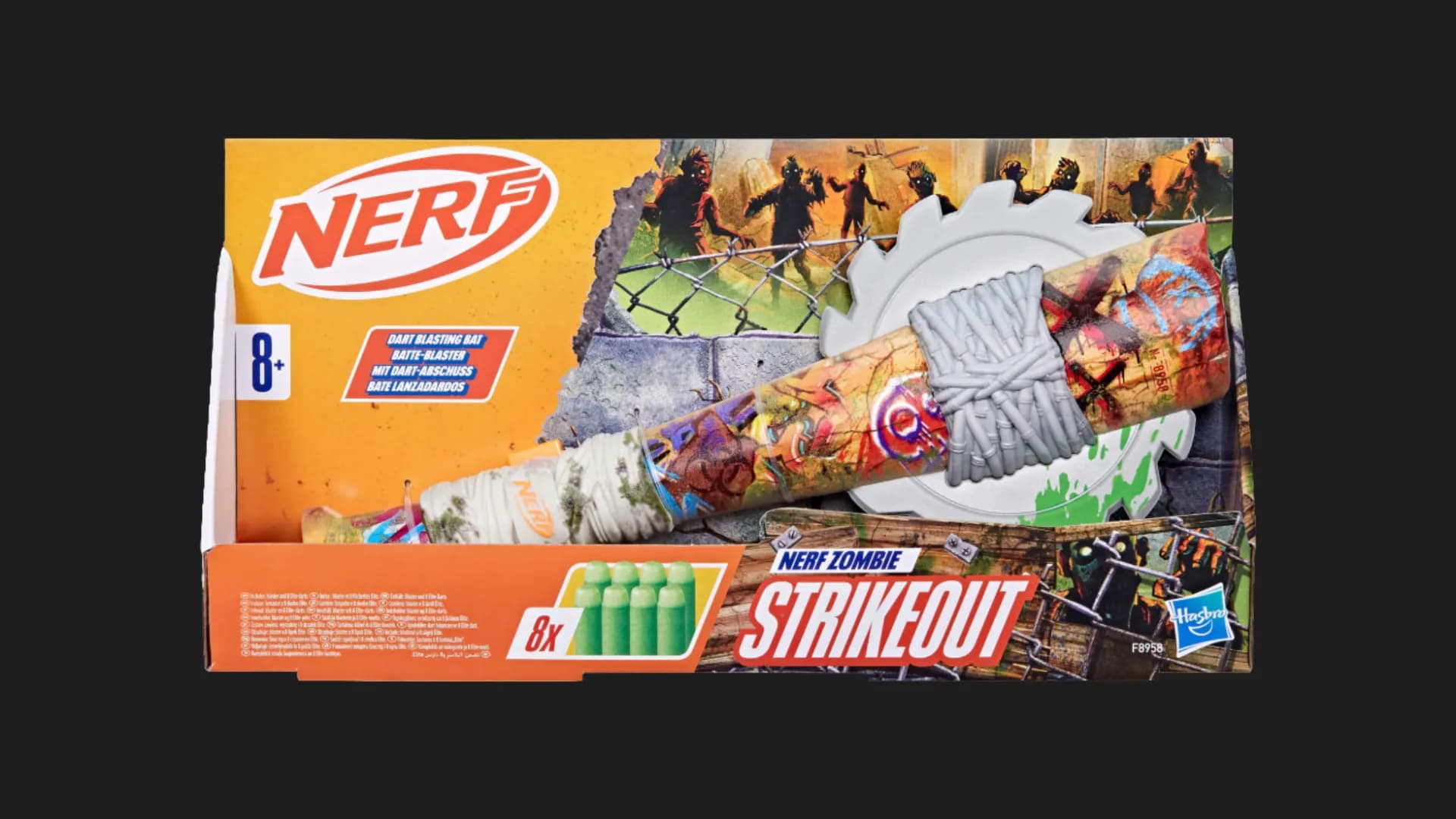 Бластер Nerf Zombie Страйкаут (F8958)