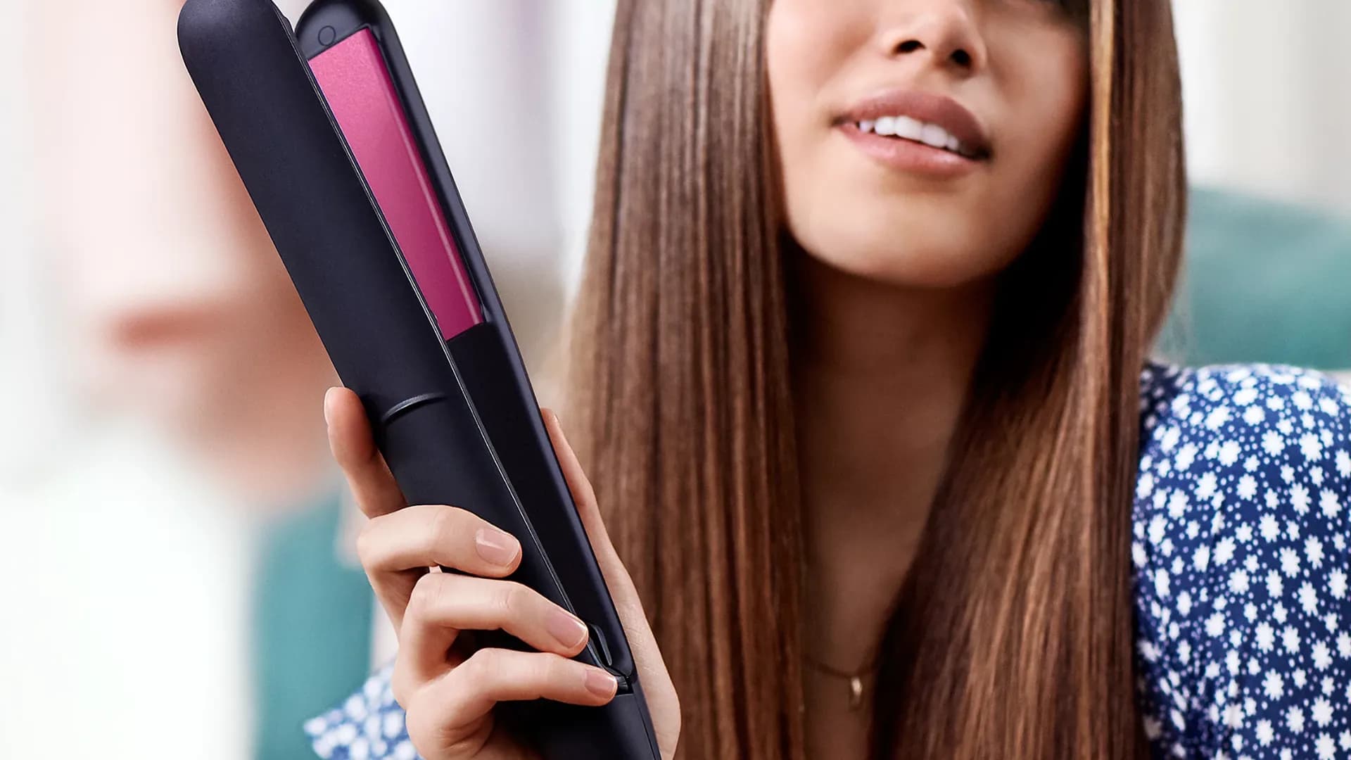 Выпрямитель для волос Philips Series 3000 (Black/Fuchsia)