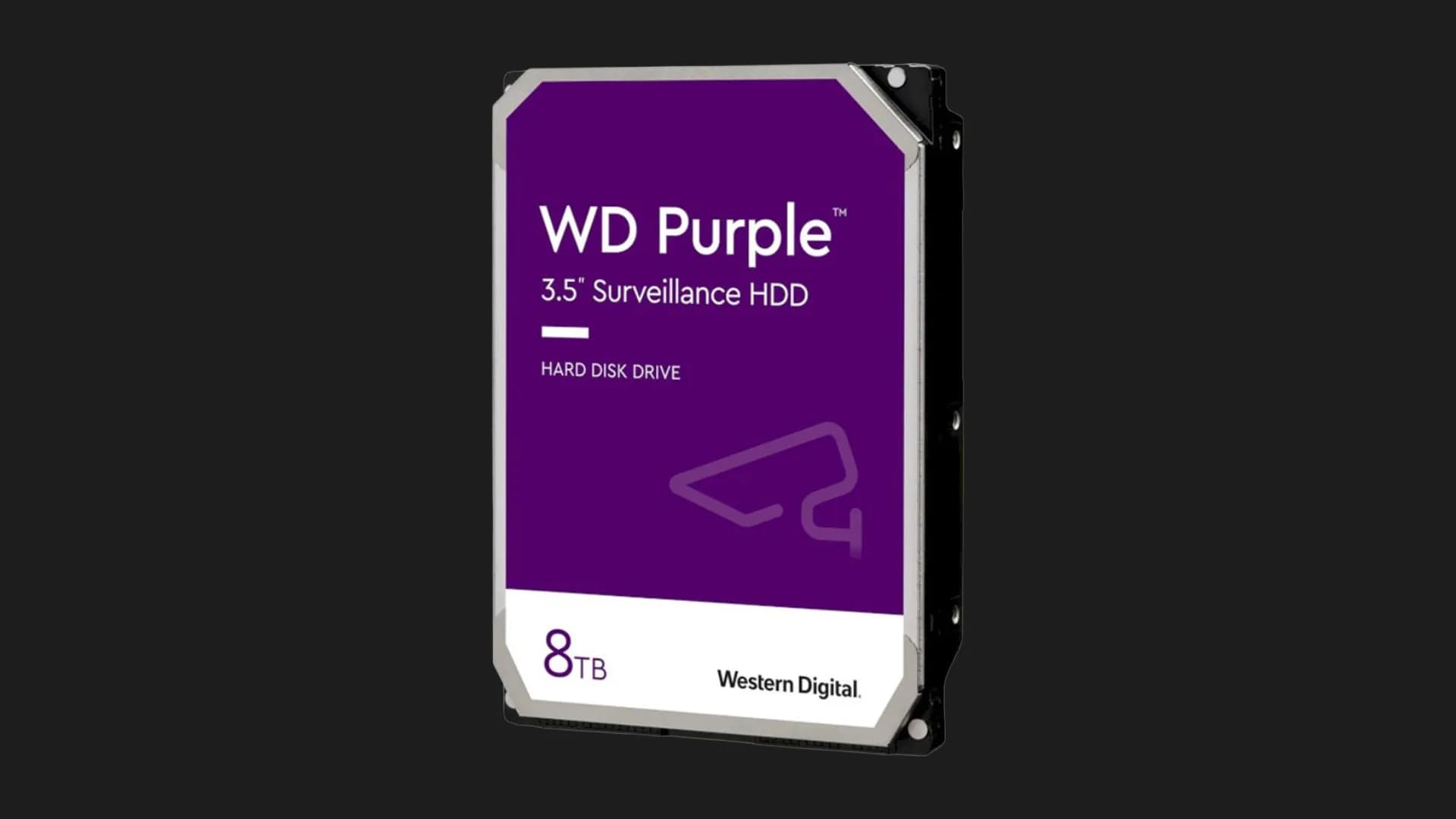 Жесткий диск Western Digital Purple 8TB 3.5" 256MB 5640rpm (WD85PURZ)