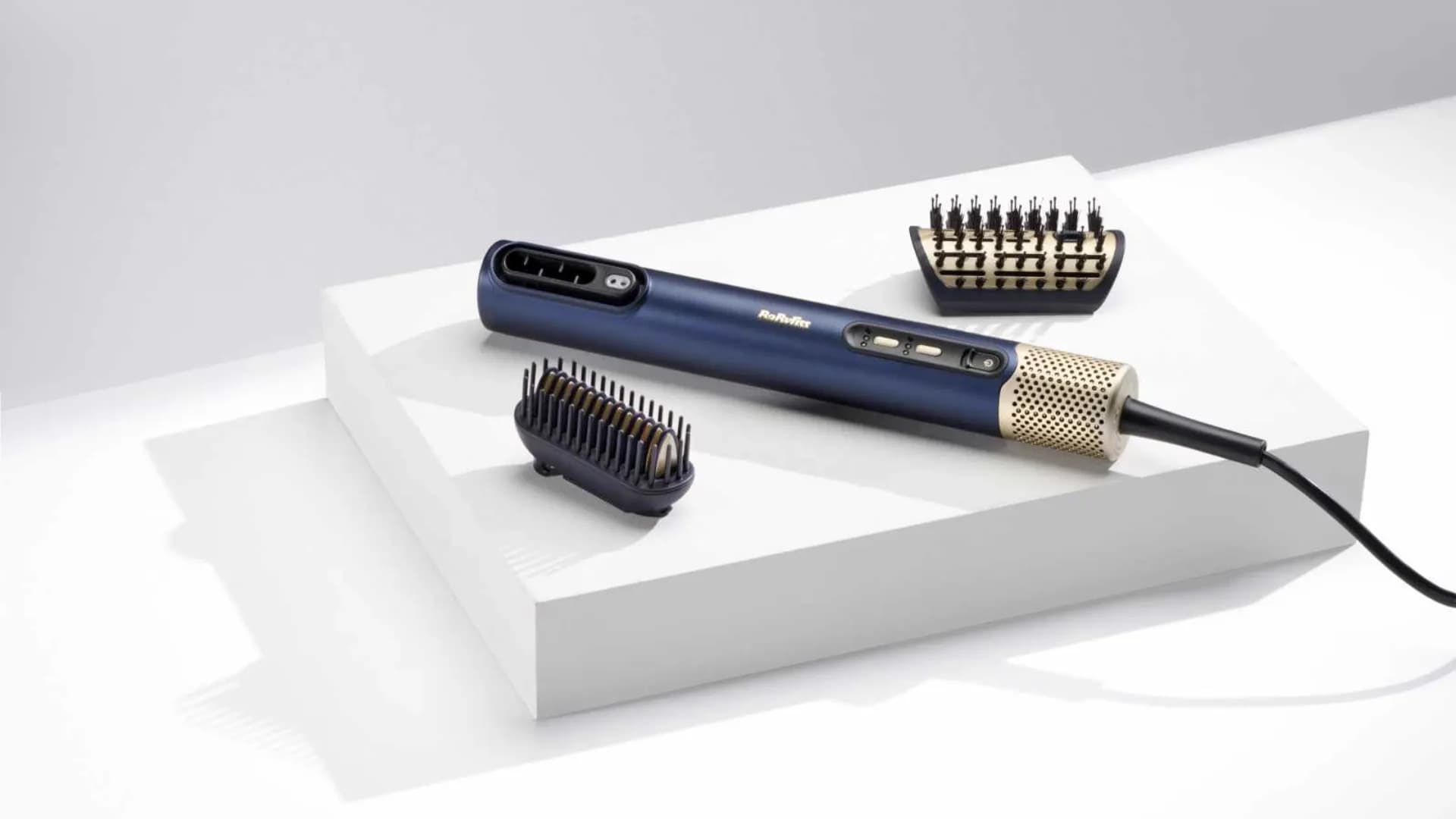 Фен-щетка Babyliss Air Wand (Dark Blue)