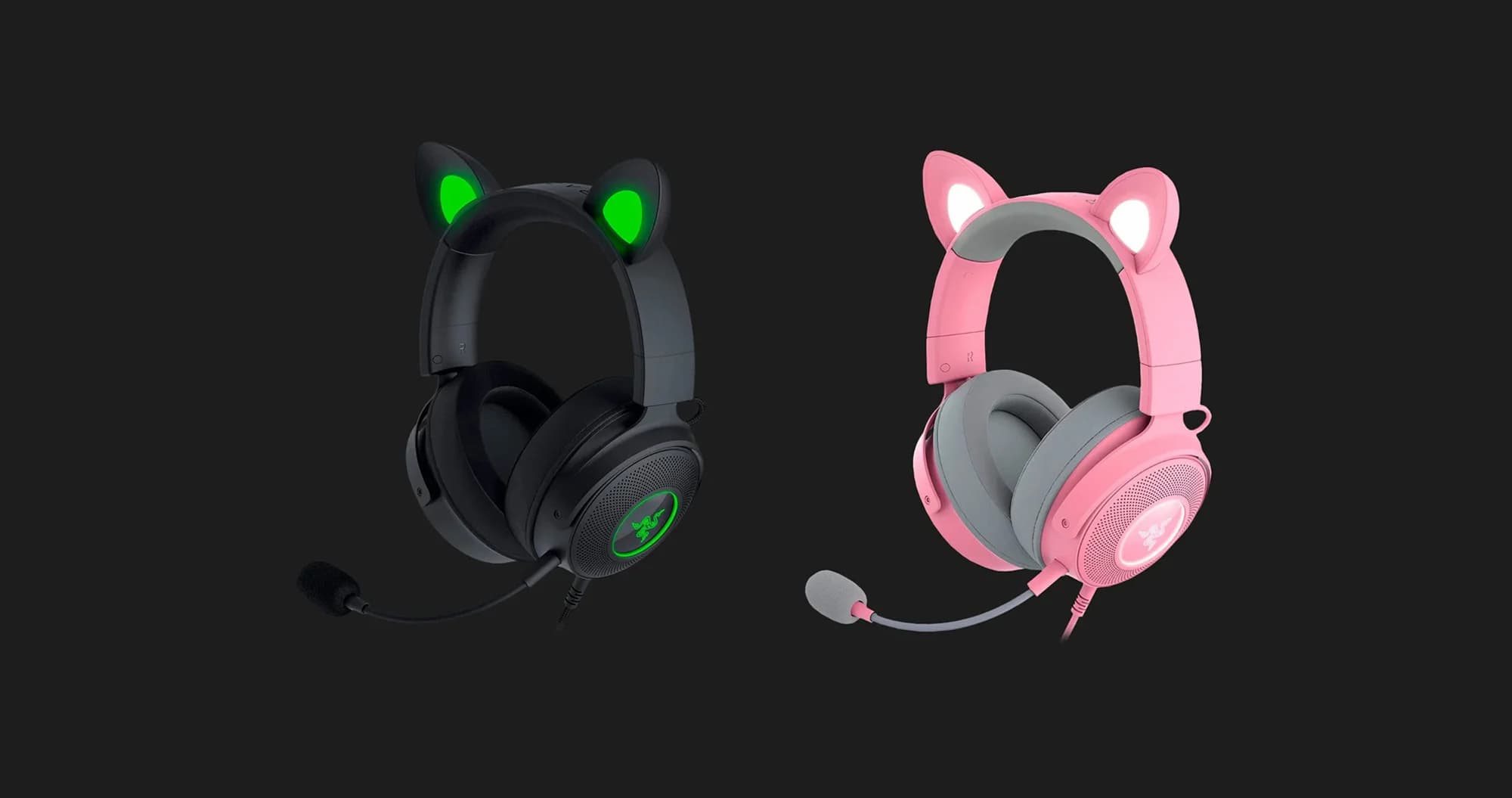 Игровая гарнитура RAZER Kraken Kitty Ed V2 Pro (Black) (RZ04-04510100-R3M1) (UA)