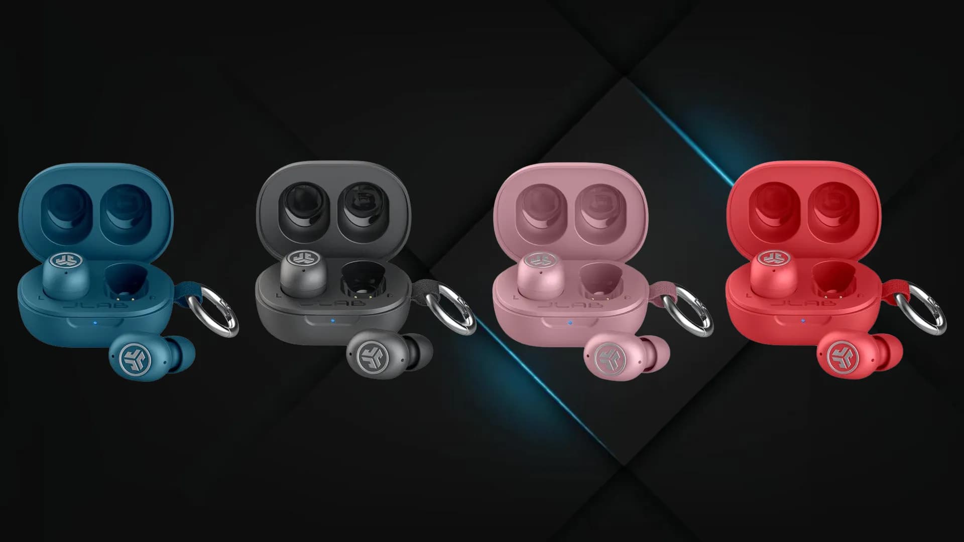 Наушники Jlab JBuds Mini True Wireless (Aqua)