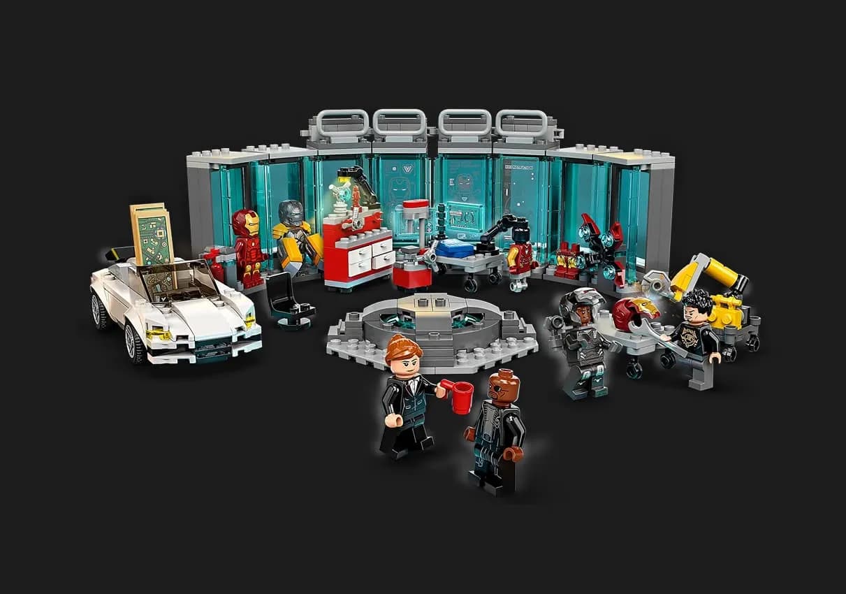 Конструктор LEGO Marvel Броня Железного Человека (76216)