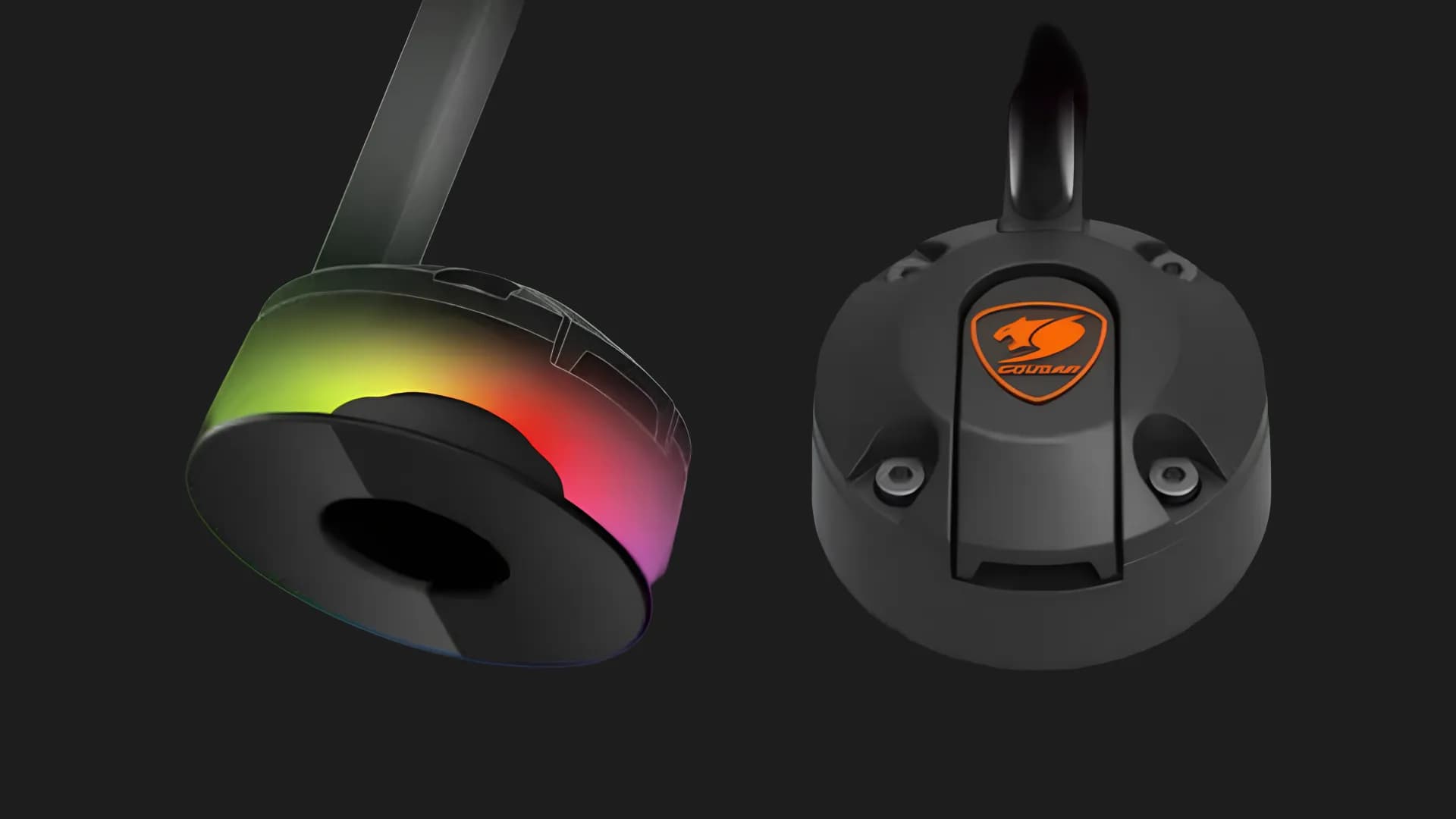Держатель для наушников Cougar Bunker S RGB (Black)