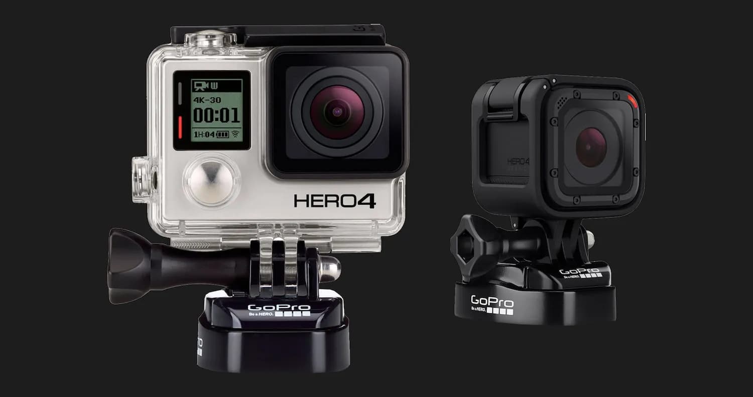 Набор фиксаторов для GoPro Tripod Mounts с триногой (ABQRT-002)