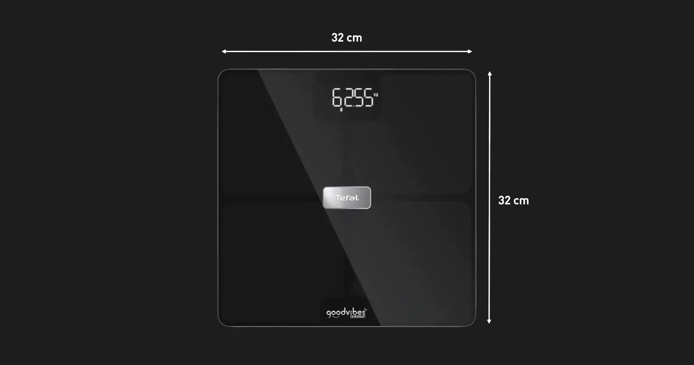 Весы Tefal Body Fat Goodvibes Health (BM9670S1)