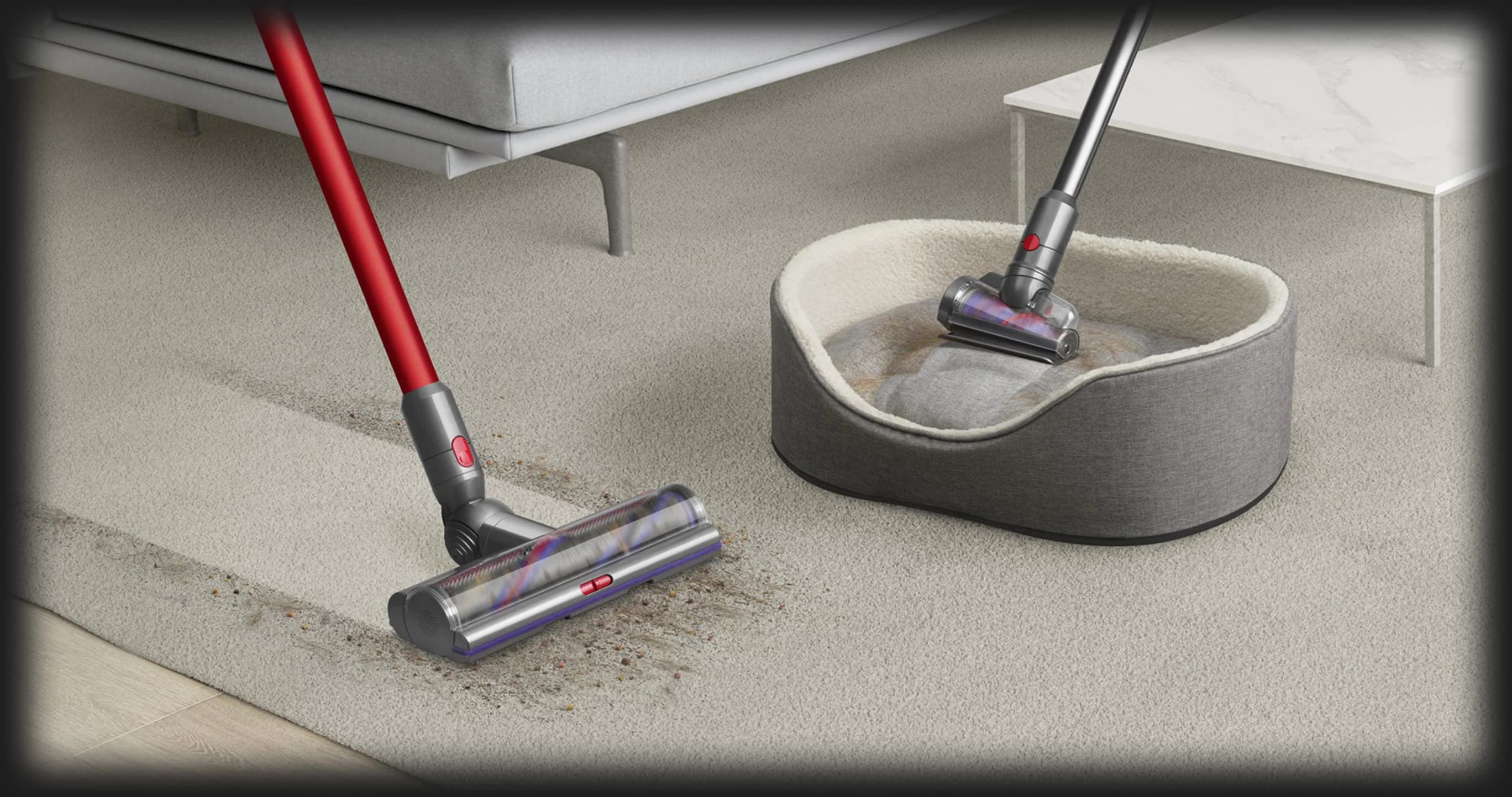 Пылесос (2в1) Dyson Outsize Plus vacuum (Red)
