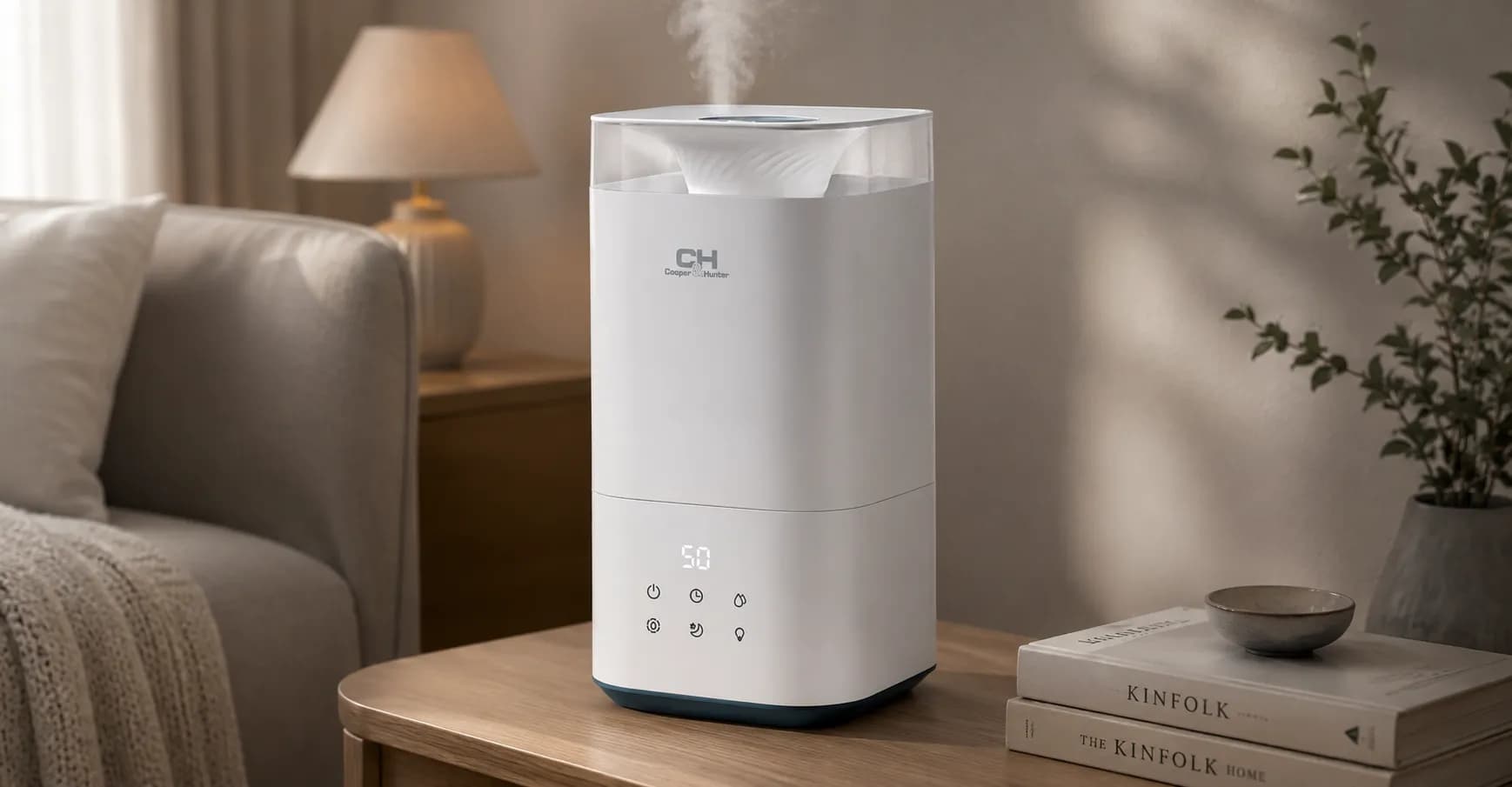 Увлажнитель воздуха Cooper&Hunter СH-2550T (White)