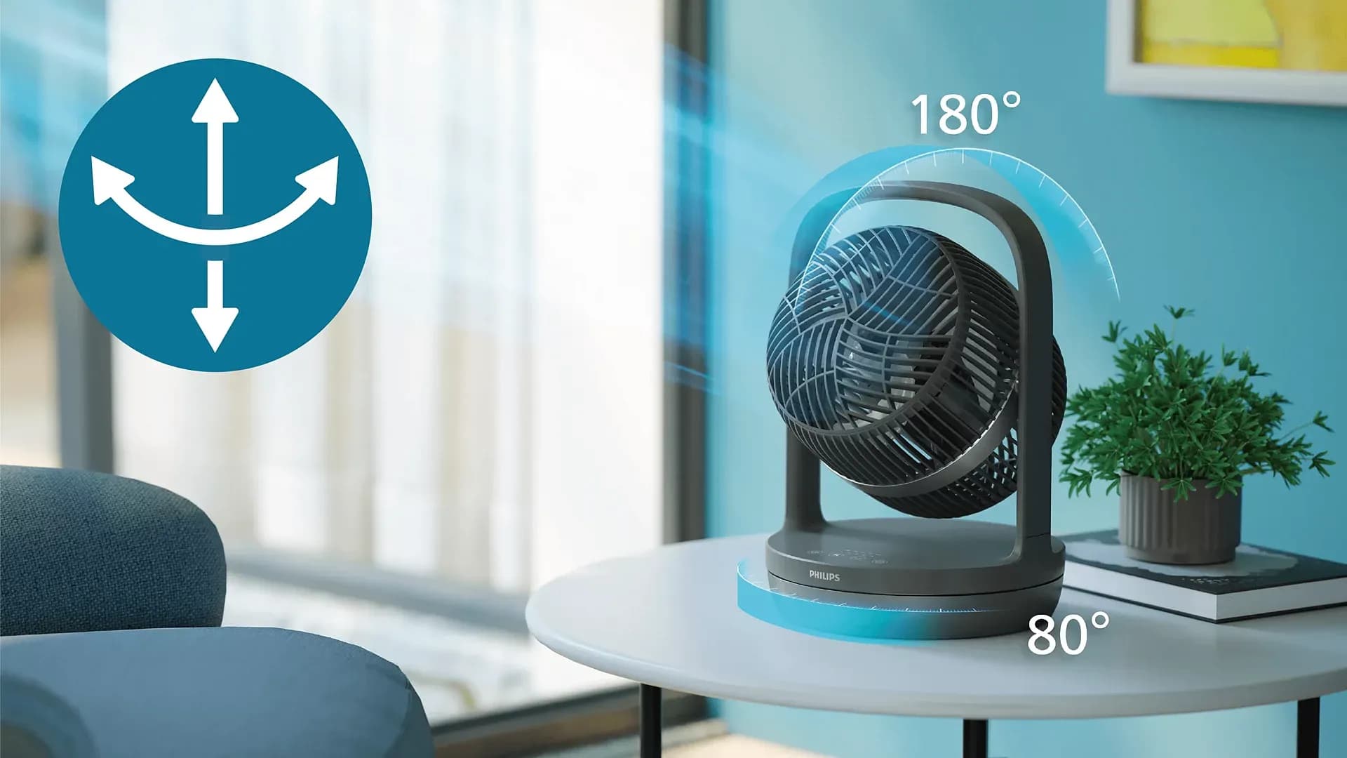 Вентилятор Philips CX3050/01 (Black)