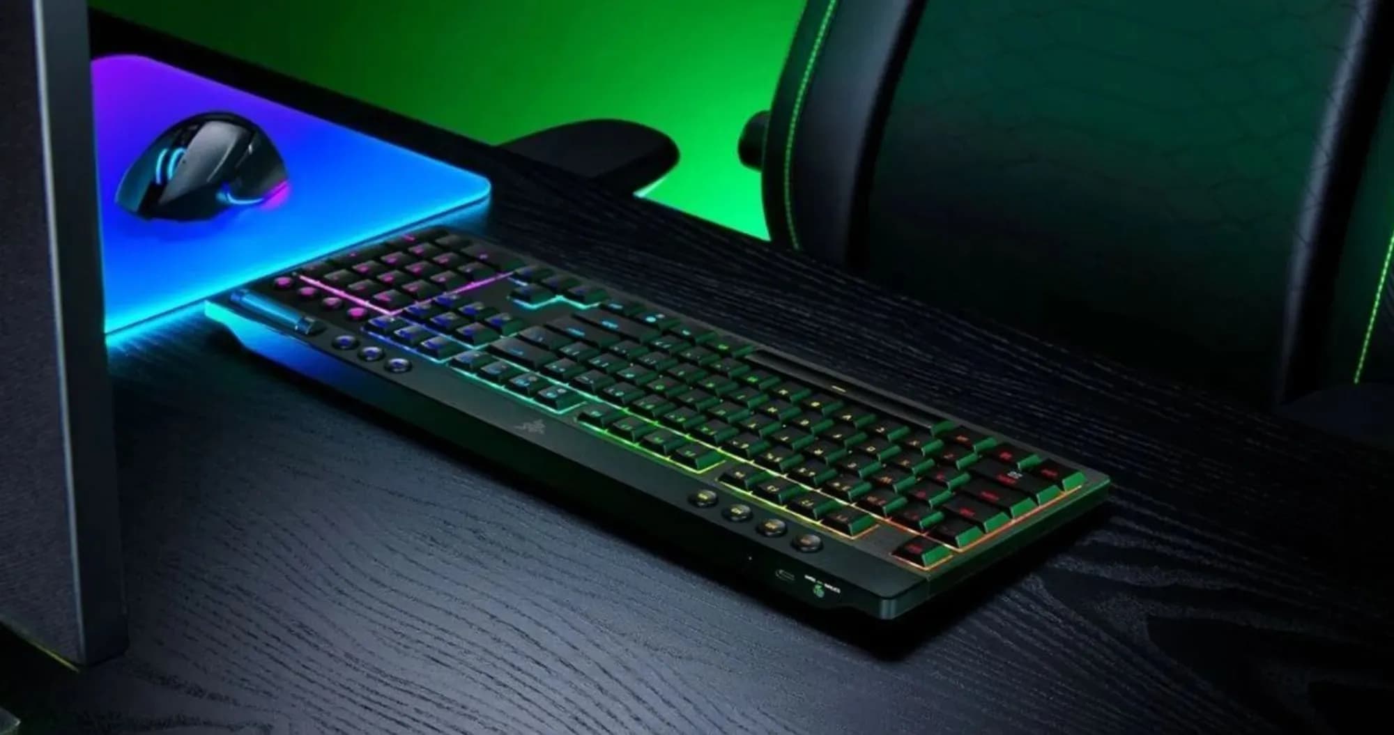 Клавиатура механическая RAZER BlackWidow V4 Low-Profile, Orange Switch (Black)