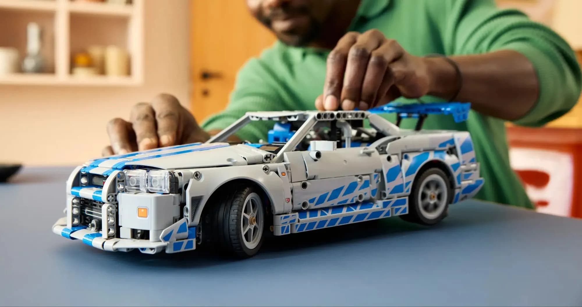 Конструктор LEGO Technic Двойной форсаж Автомобиль Nissan Skyline GT-R (R34) (42210)