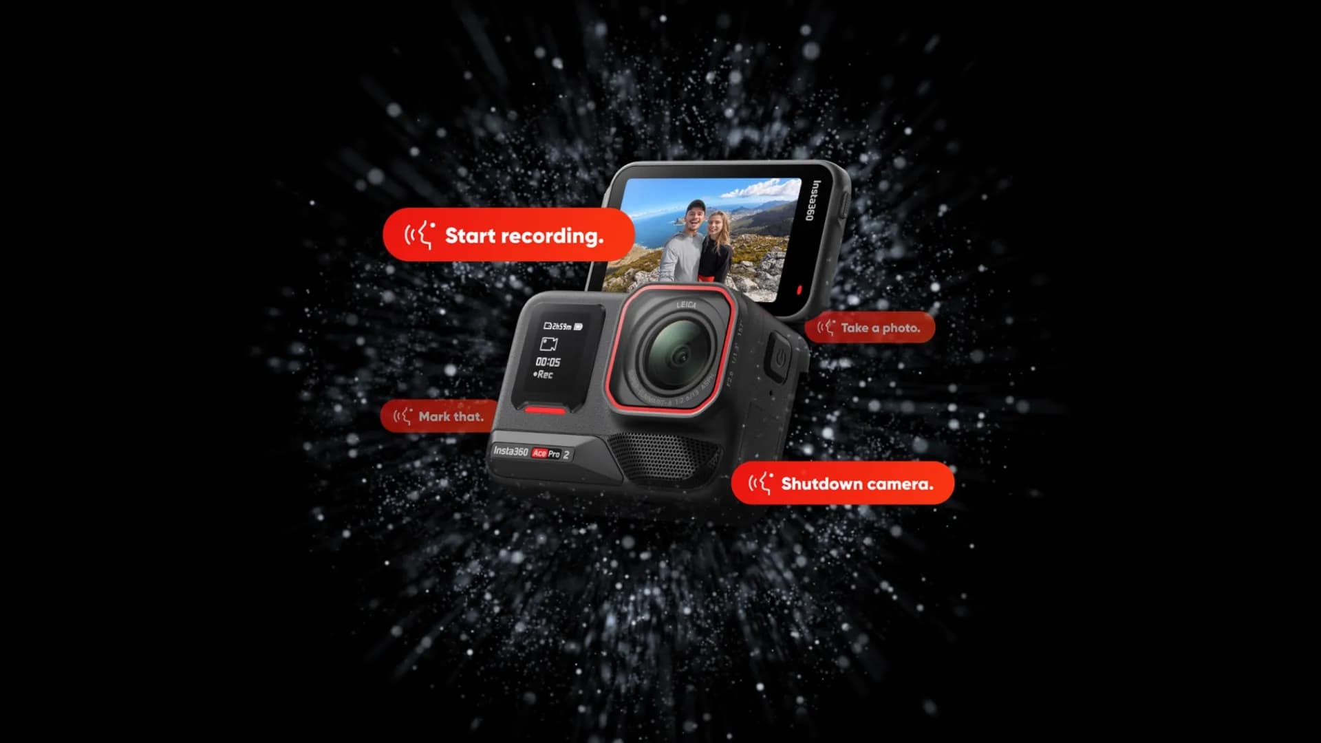 Экшн-камера Insta360 Ace Pro 2 Standard Bundle
