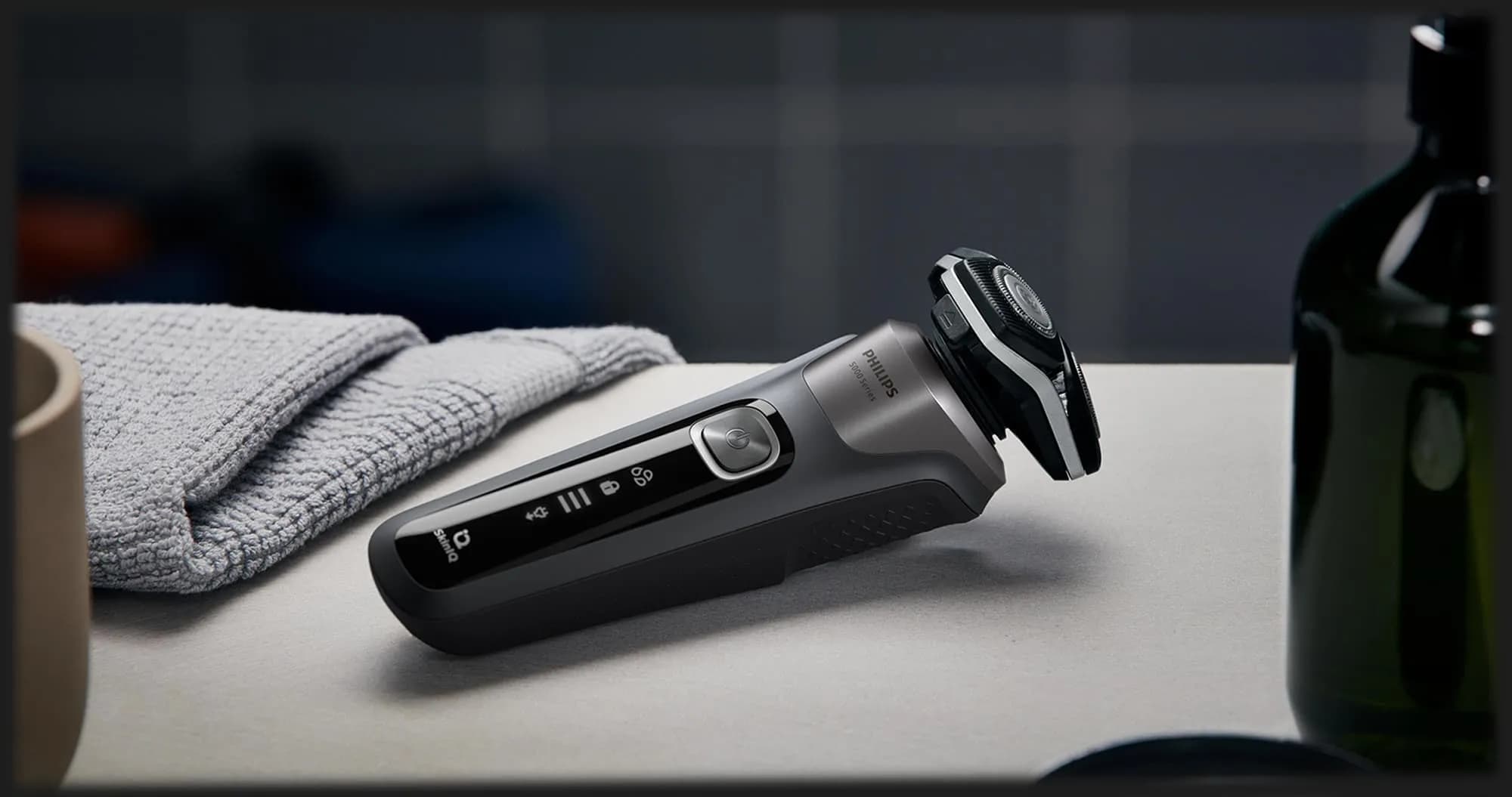 Электрическая бритва Philips Series 5000 (Dark Blue)