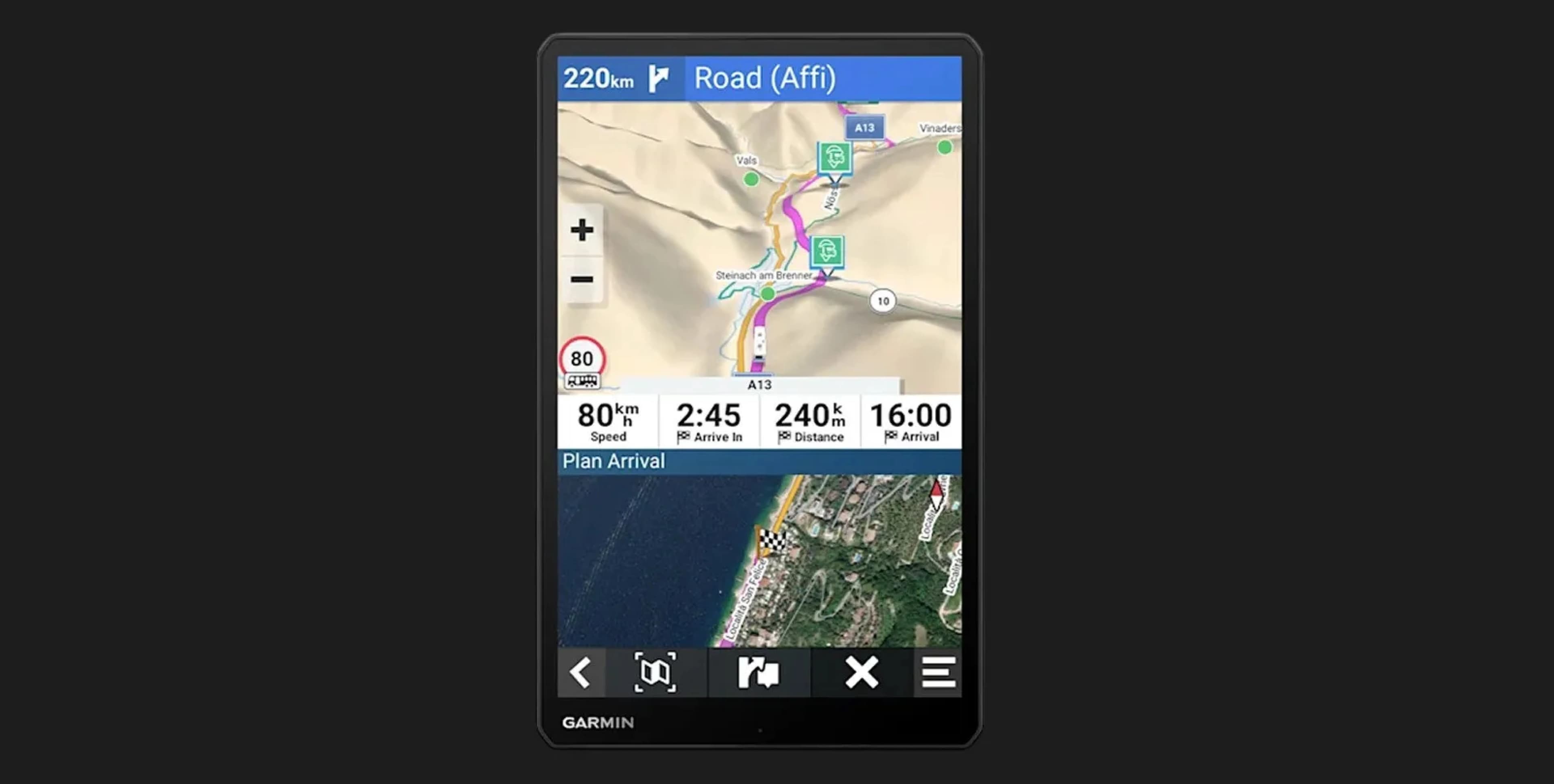 GPS-навигатор Garmin Camper 1095 MT-D (010-02749-10)