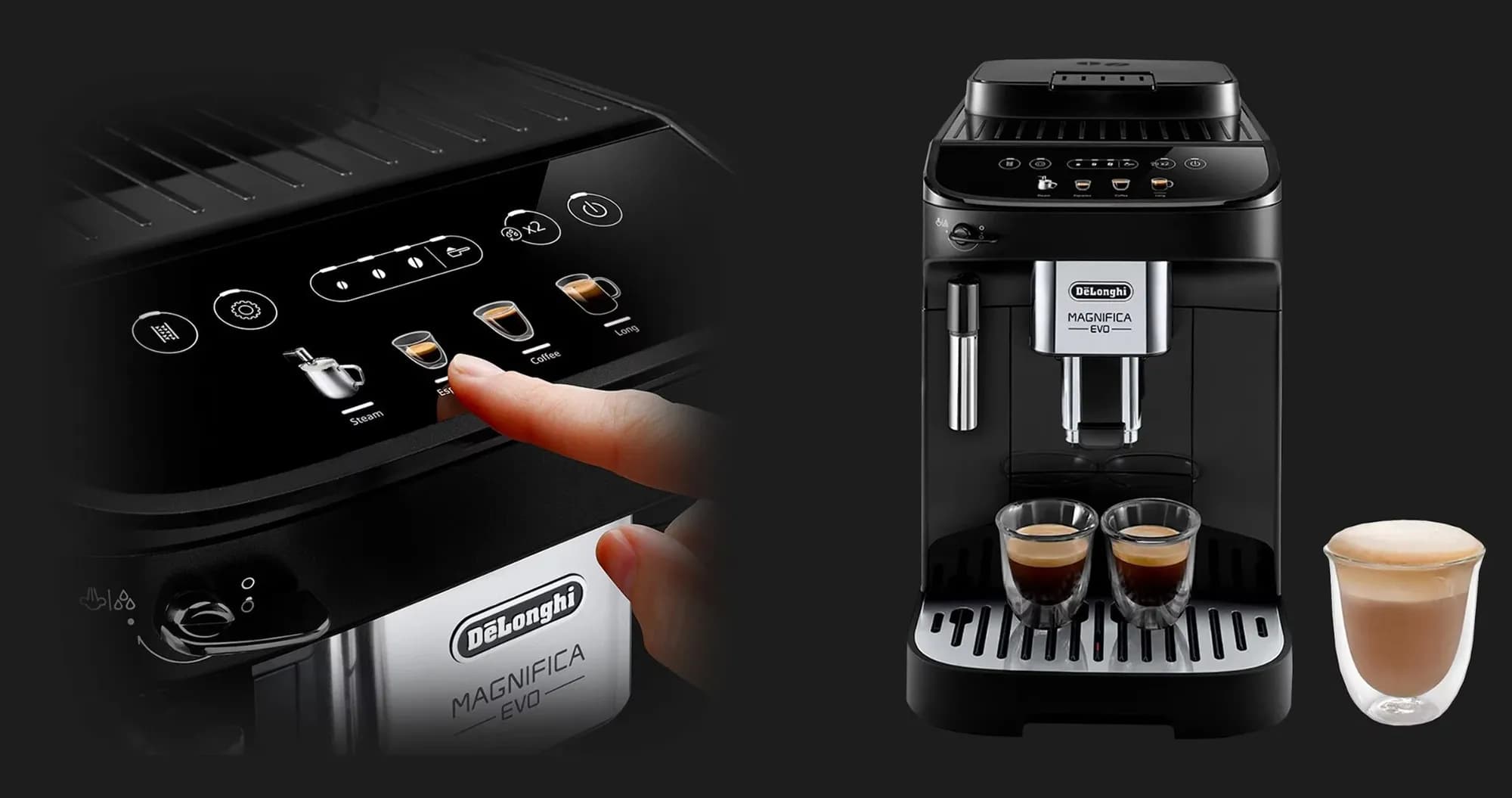 Кофемашина Delonghi Magnifica Evo (Black)