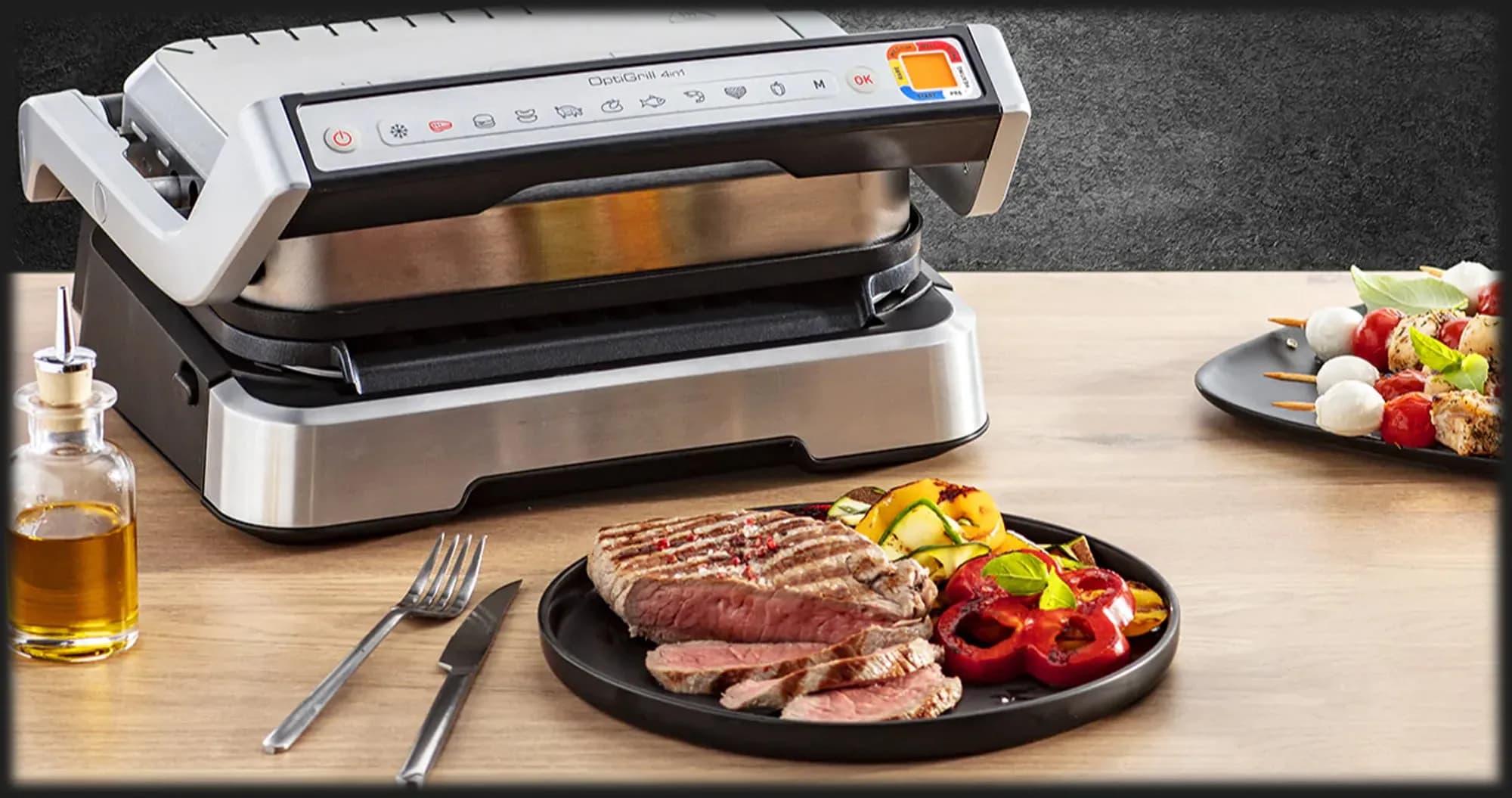 Гриль Tefal OptiGrill 4in1 XL GC784D30