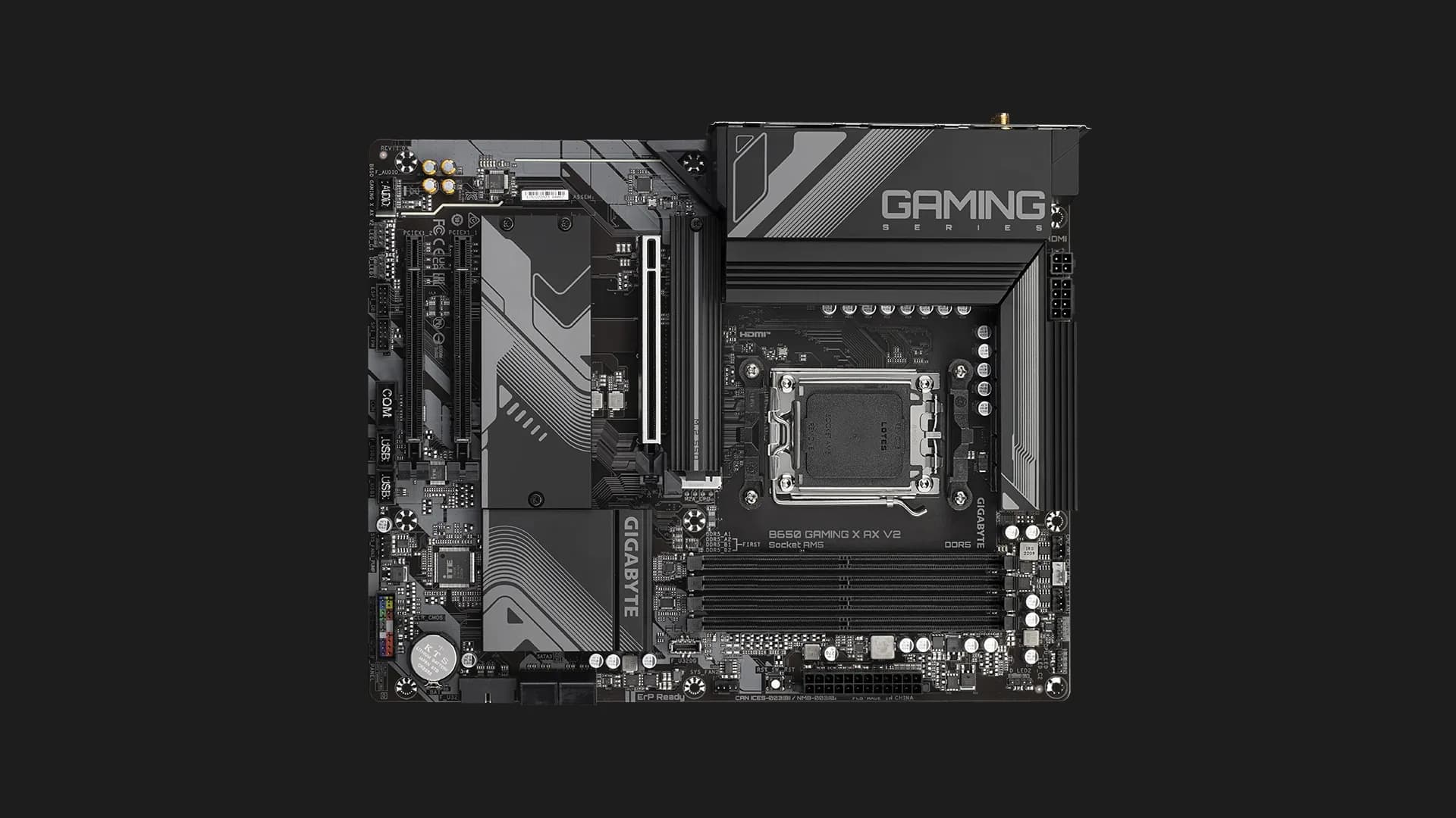 Материнская плата GIGABYTE B650 GAMING X AX V2 1.2 (B650 GAMING X AX V2 1.2)
