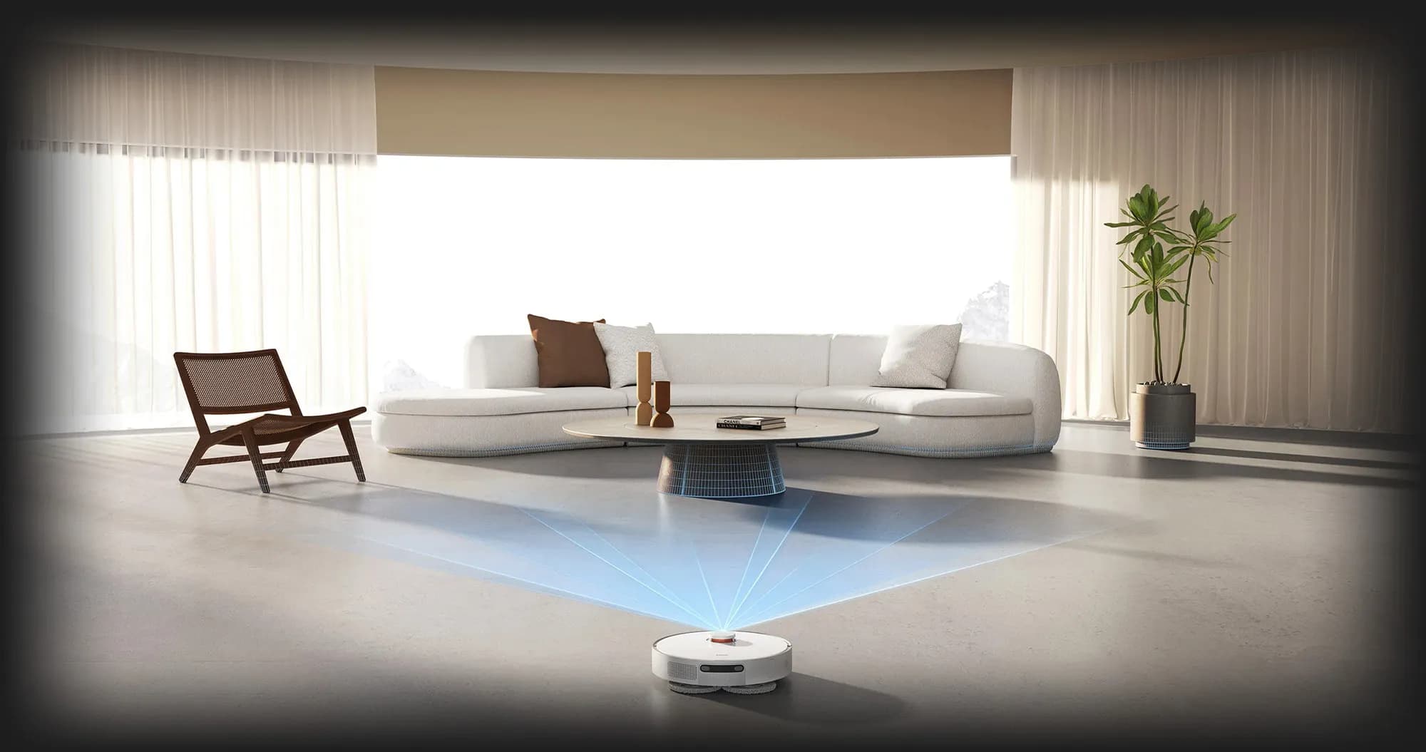 Робот-пылесос Xiaomi Robot Vacuum X20+ (White)
