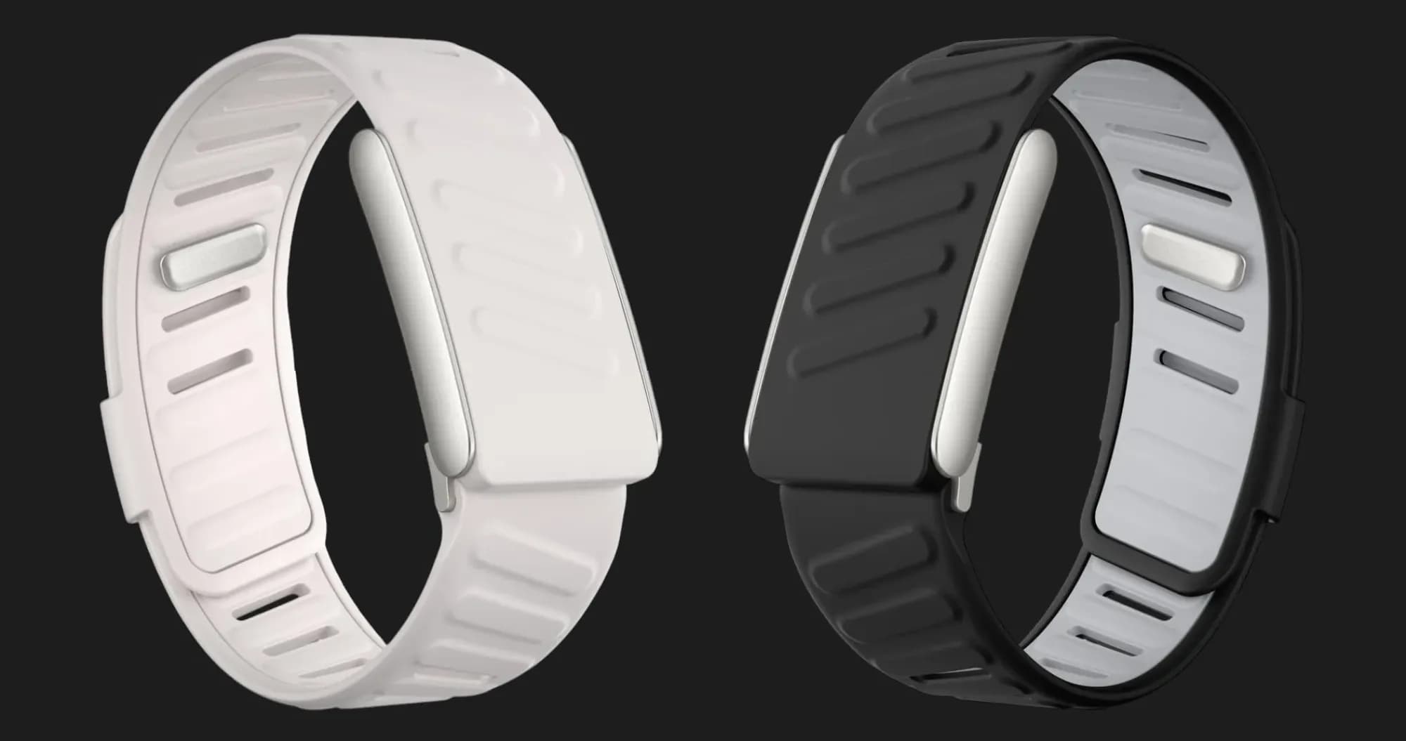 Ремешок SportFlex Band для Whoop 5.0 MG (Black/Light Gray)